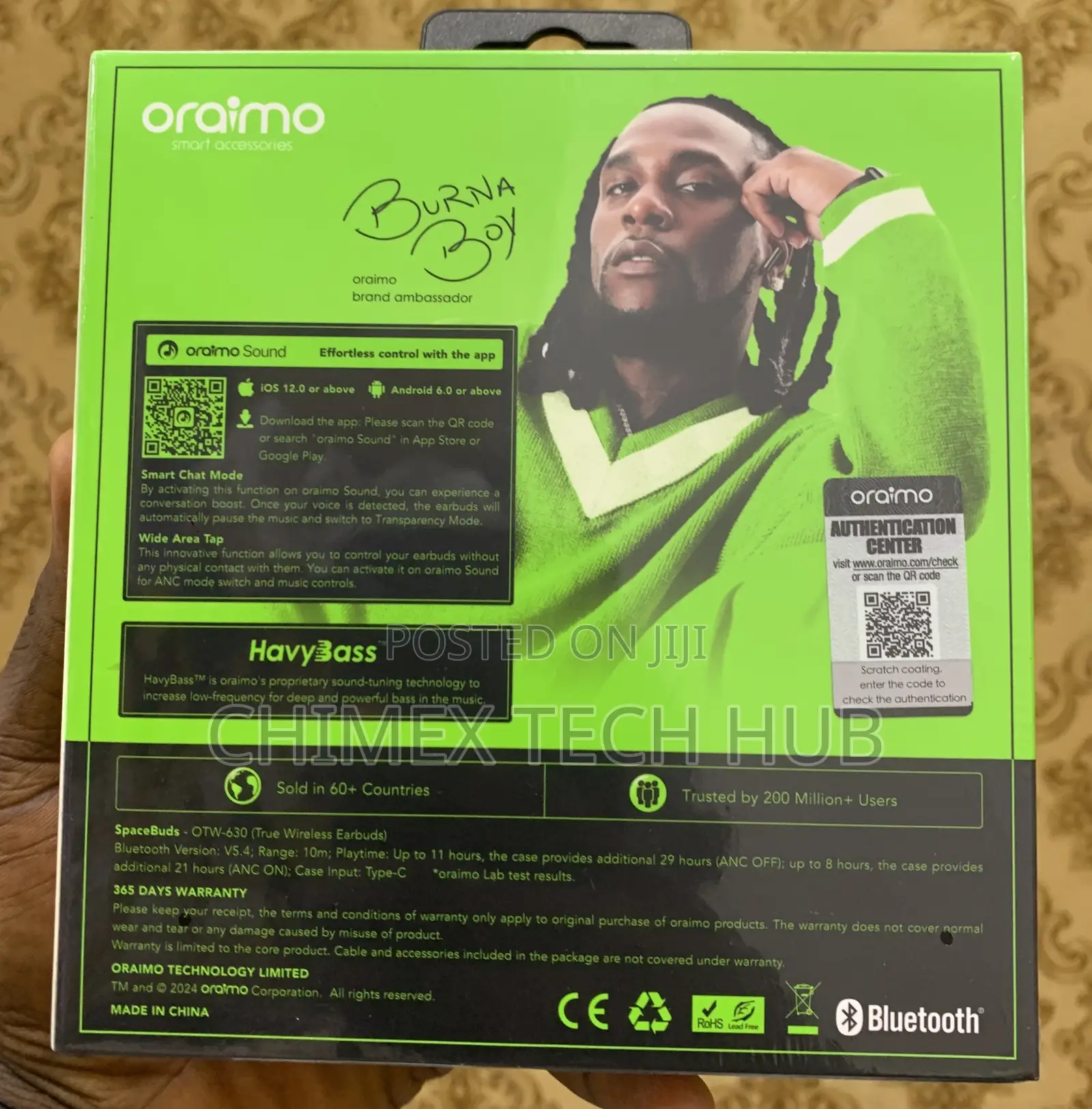 Oraimo Spacebuds Wireless Earbuds