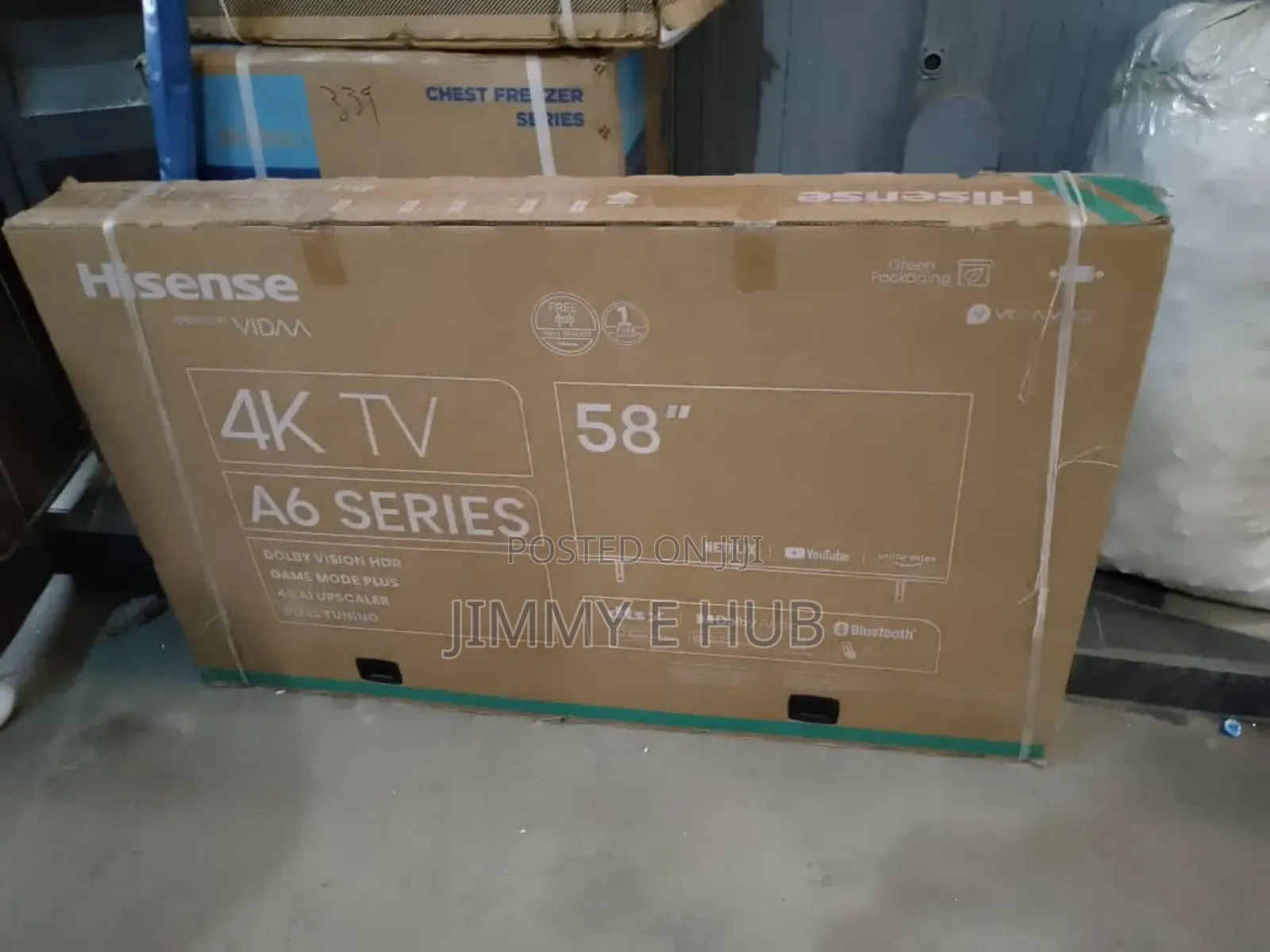 Hisense 58inches Uhd Smart TV