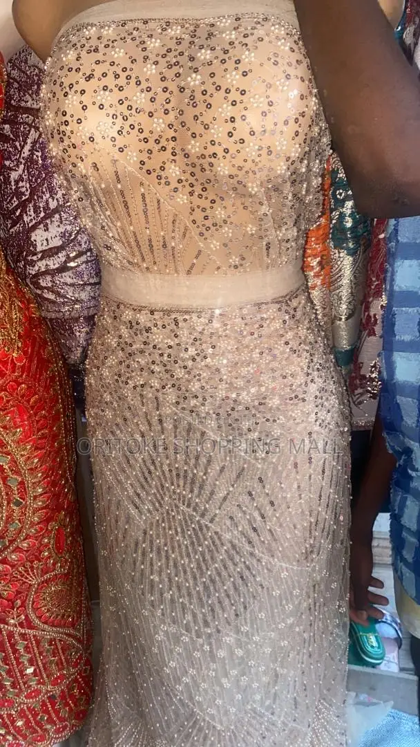 Luxury Handbeaded Lace Per Yards