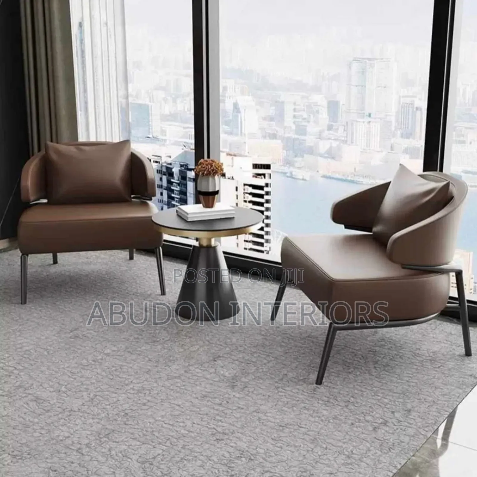Brown Leather Chair