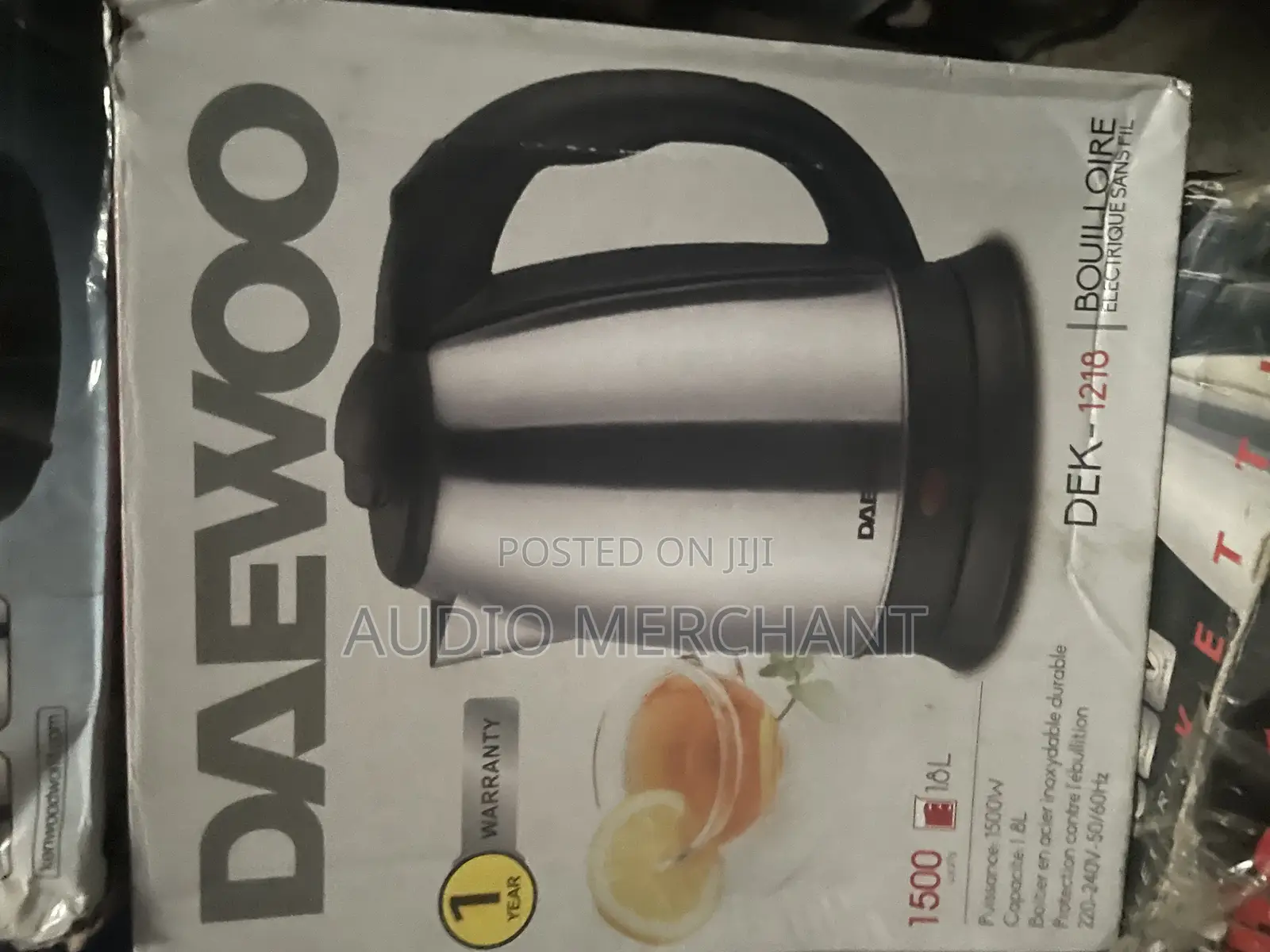 Daewoo Electric Kettle Jug