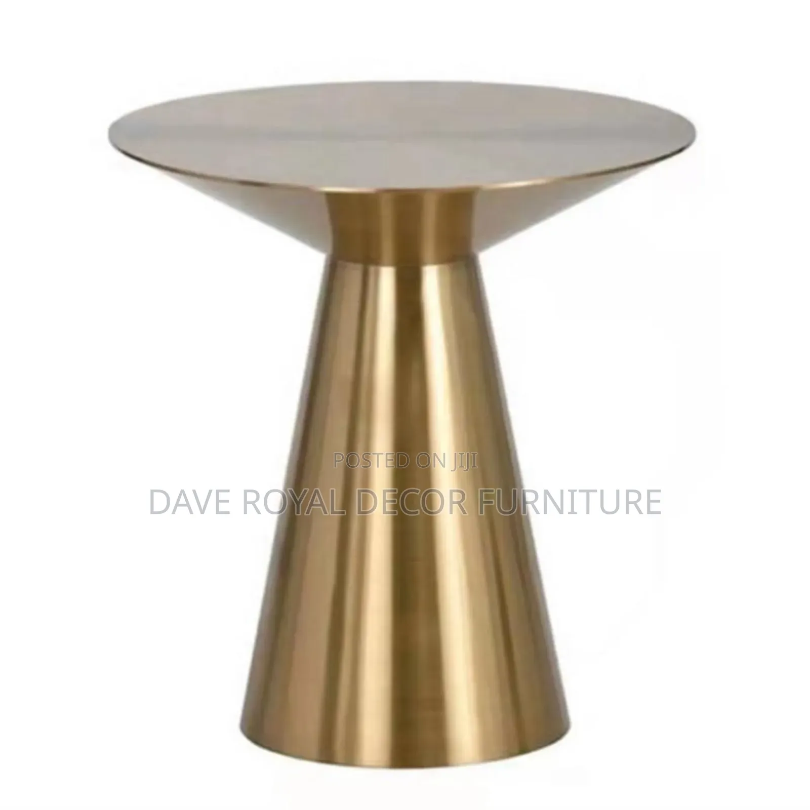 High Quality Gold Color Sidestool.