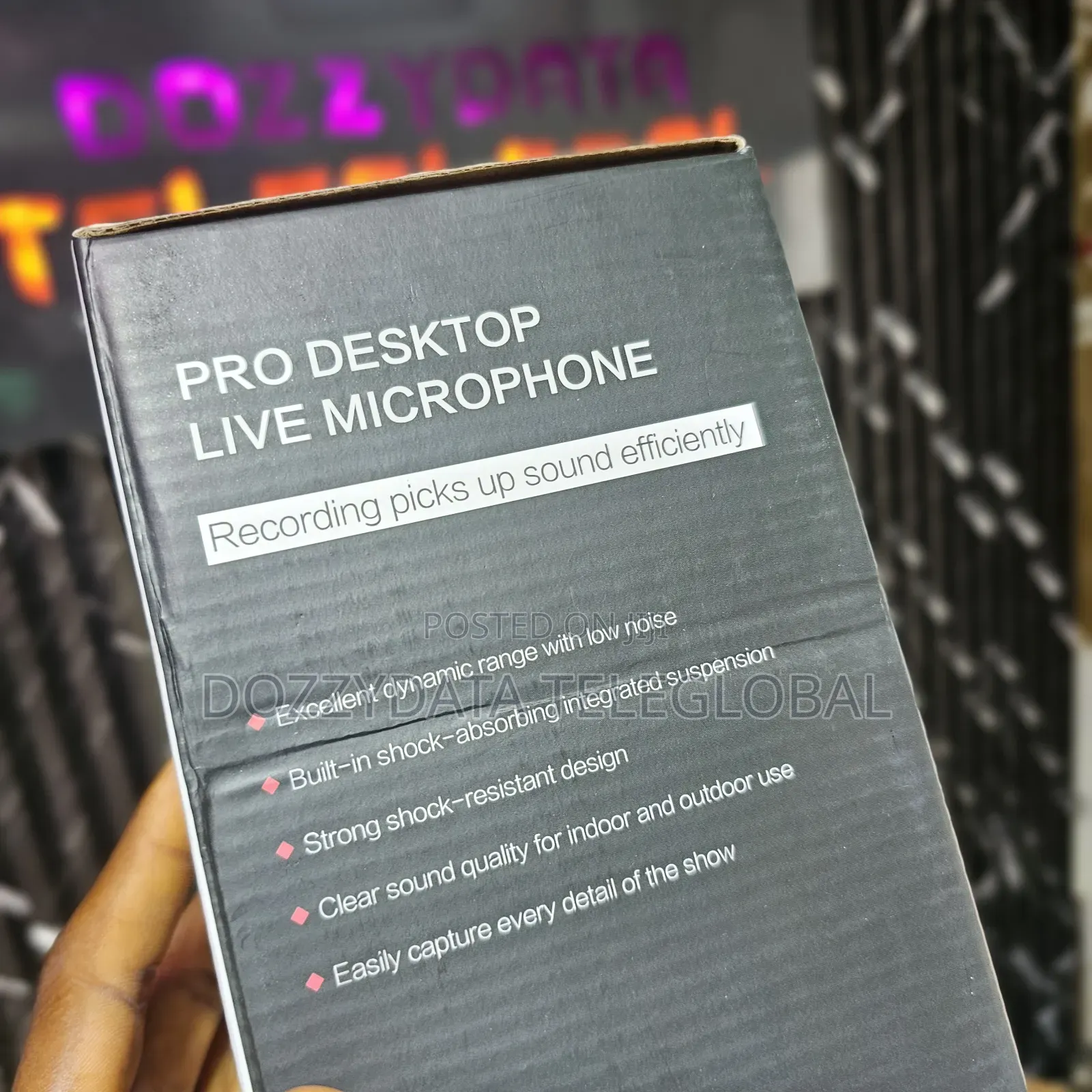 Pro Desktop Live Recording Microphone