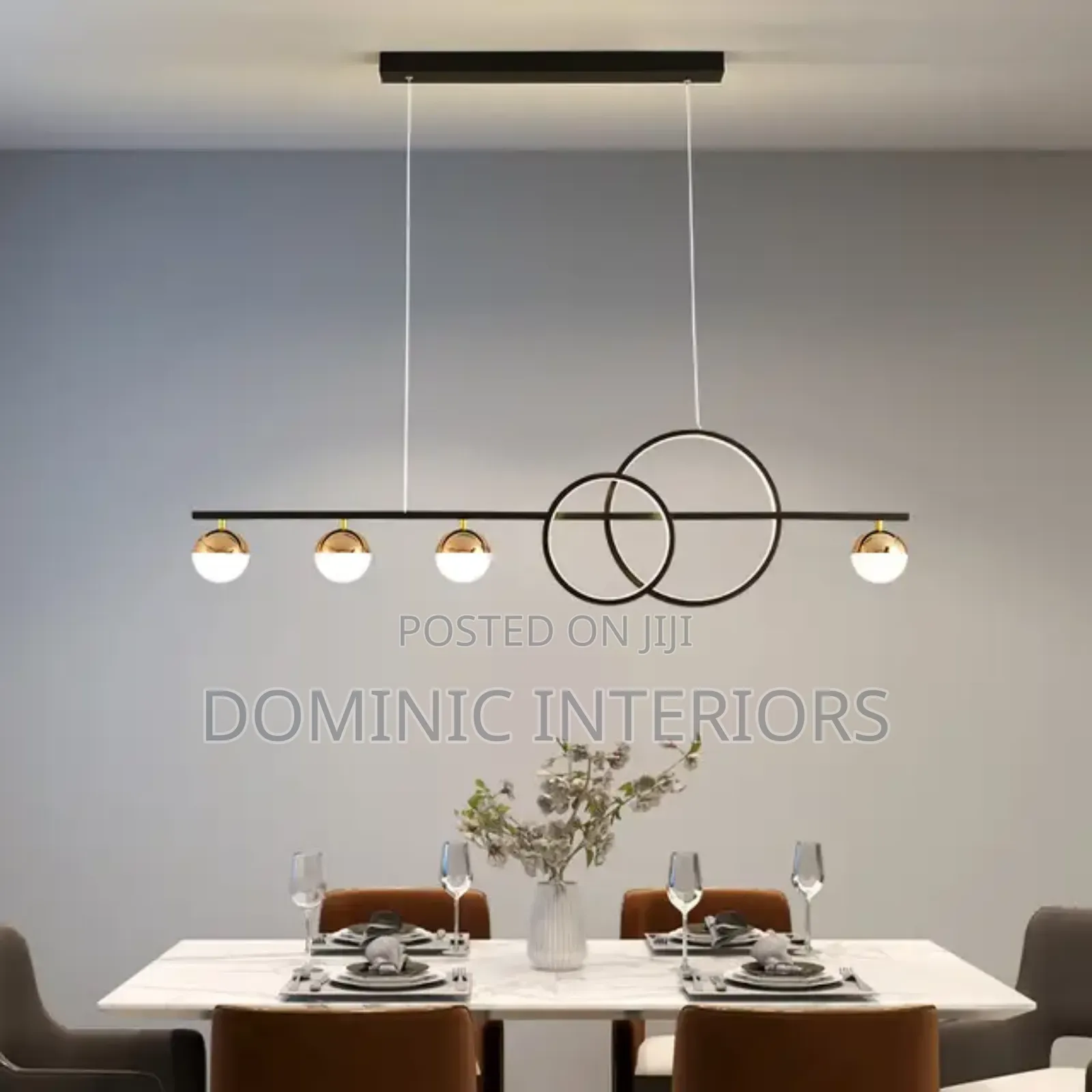 Modern Restaurant Led Ceiling Chandelier
