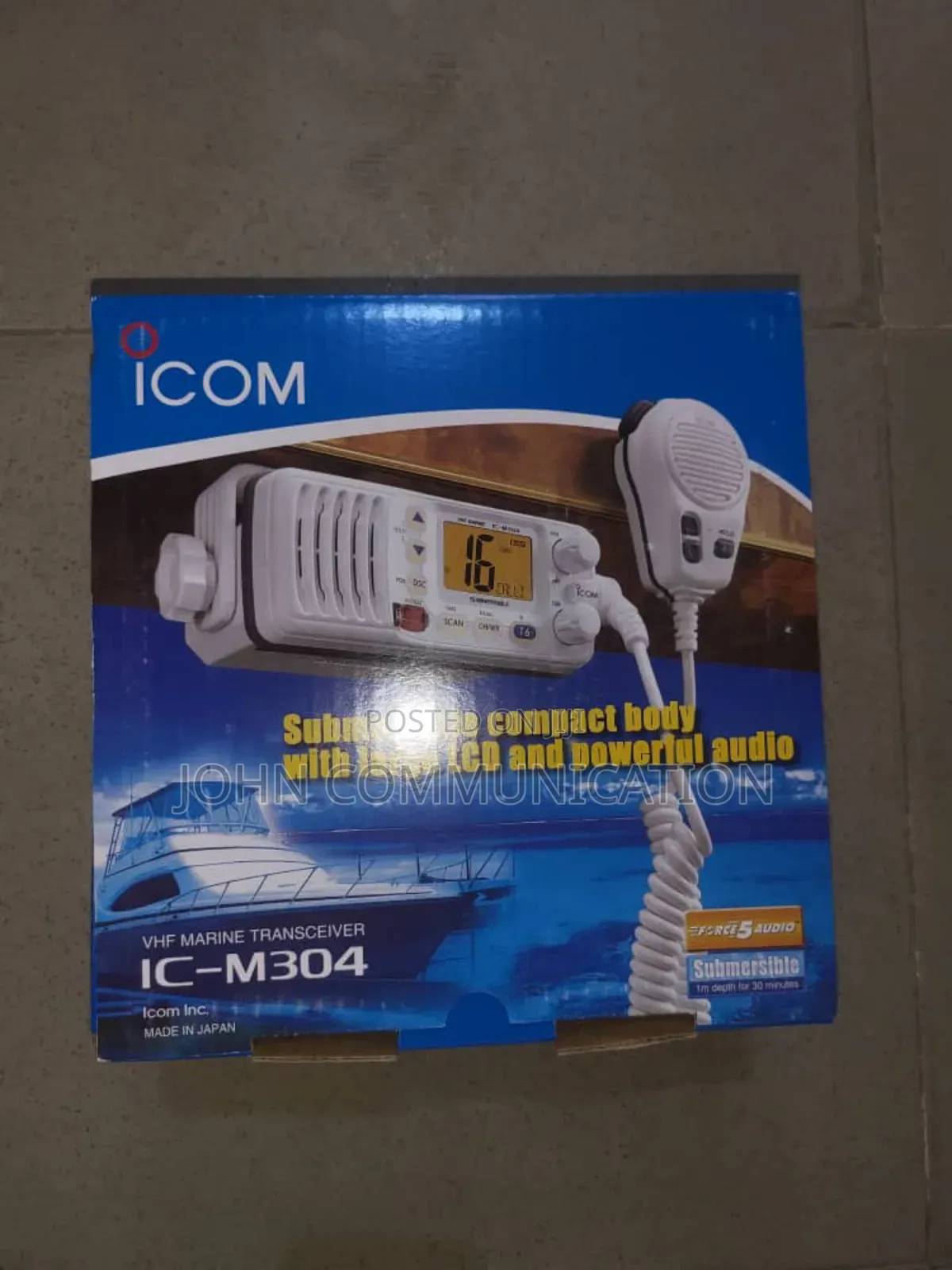 Icom Ic-M304 VHF Radio