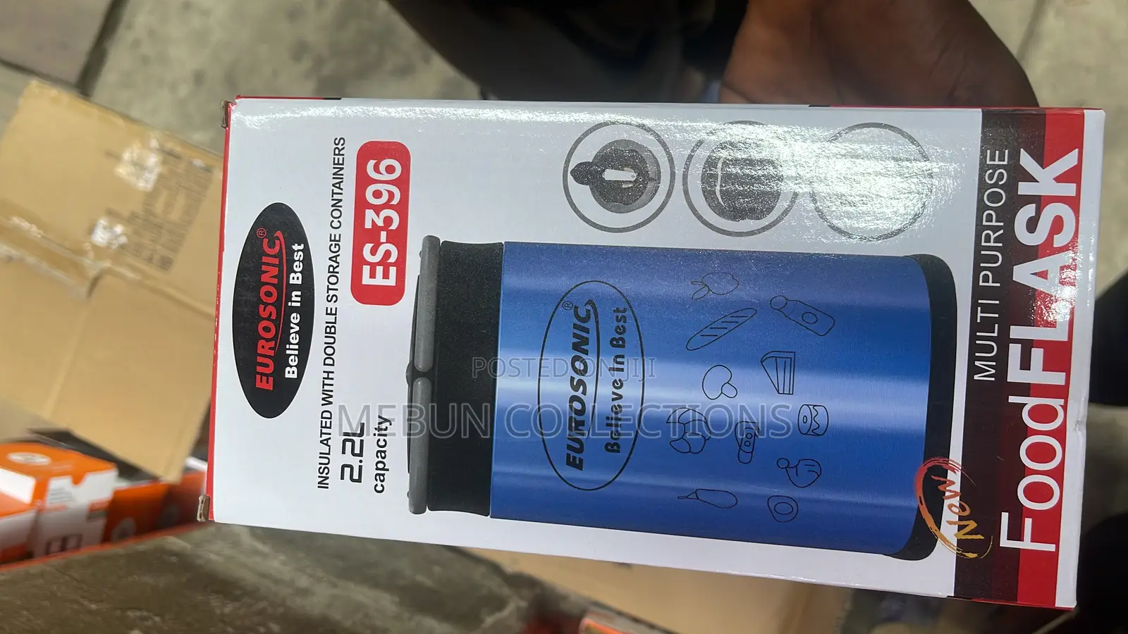 Eurosonic 2.2litres Food Flask ES-396