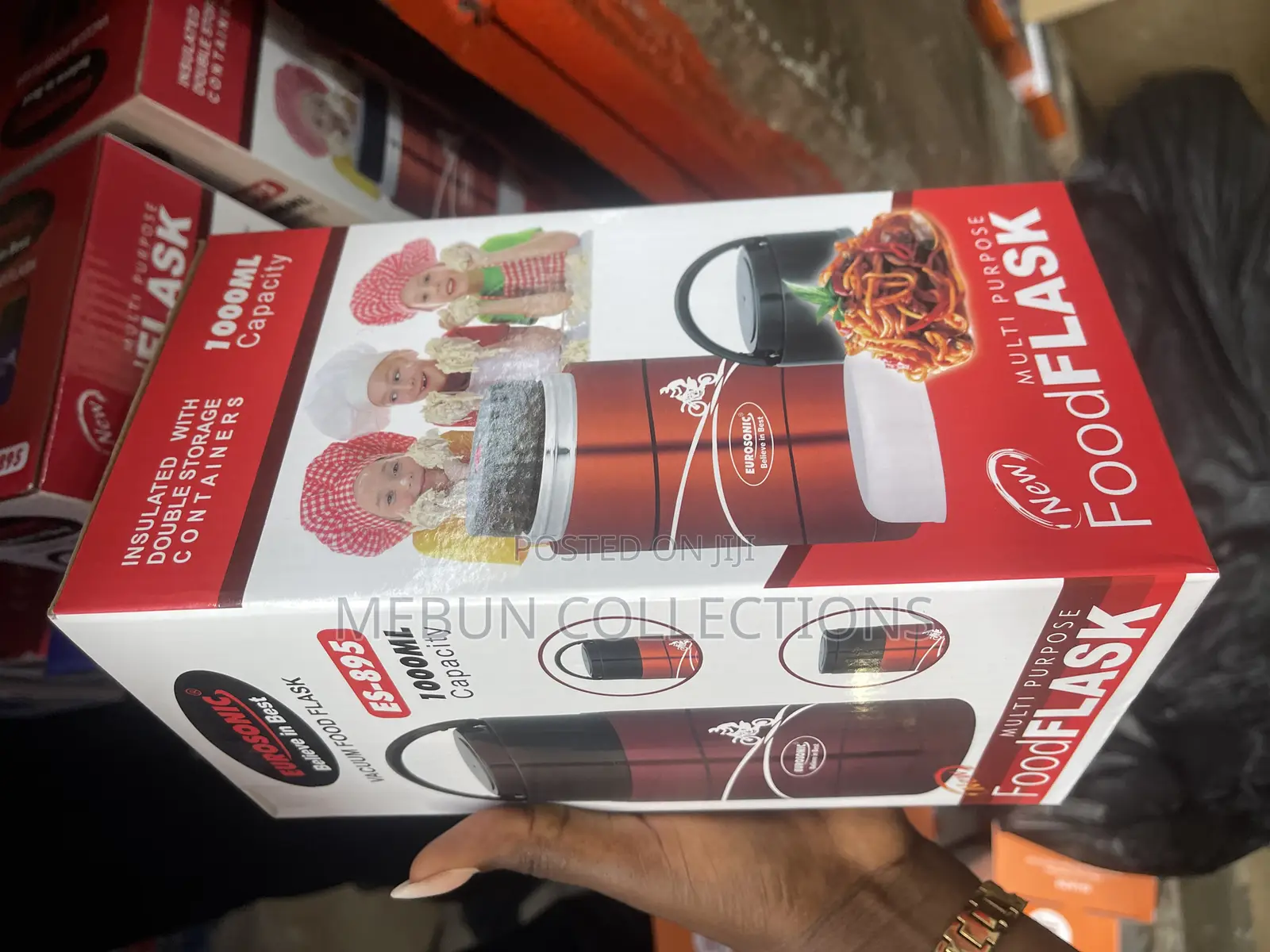 Eurosonic 1000ml Vacuum Food Flask ES-895