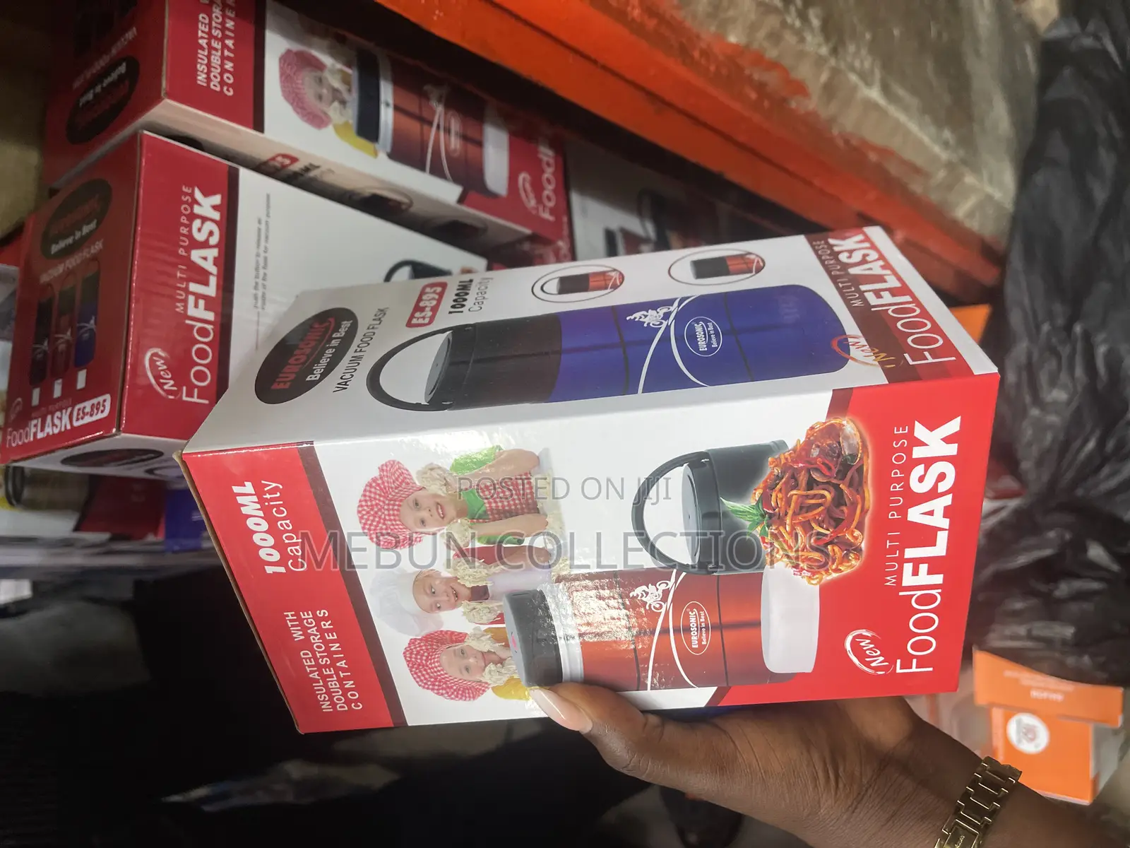 Eurosonic 1000ml Vacuum Food Flask ES-895
