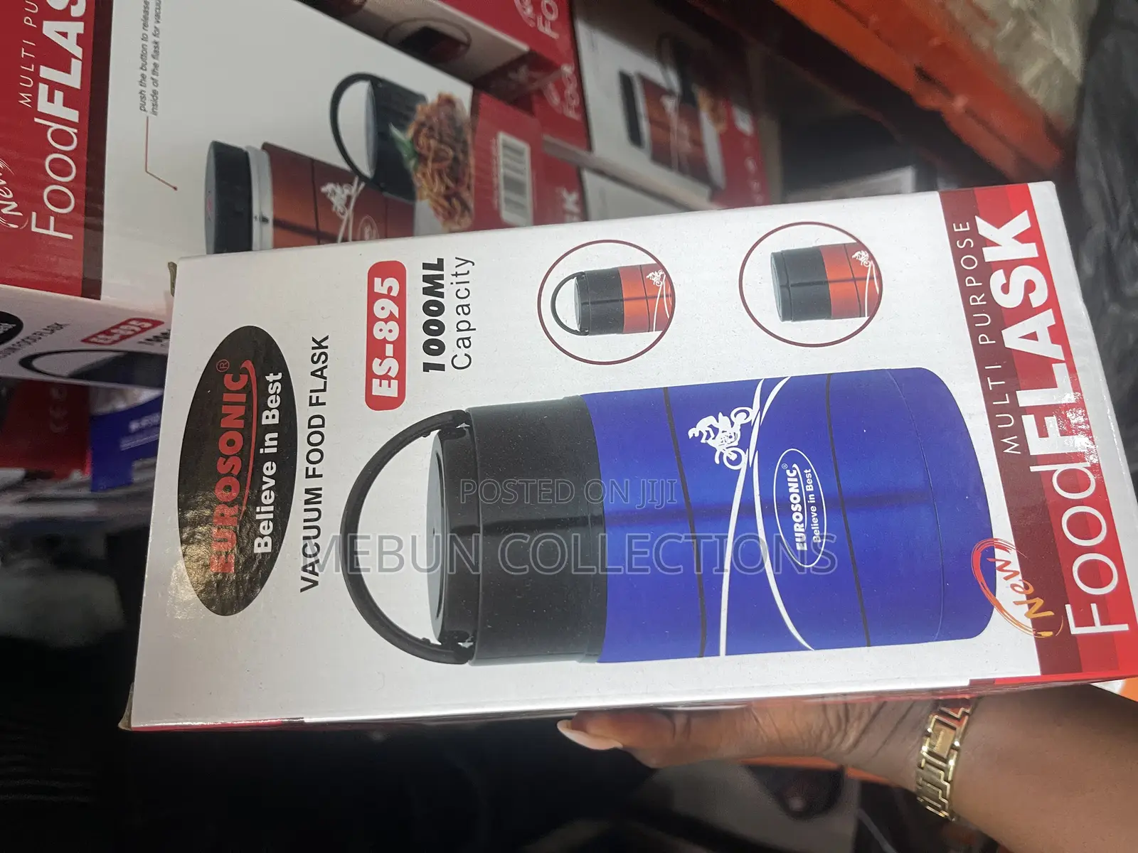 Eurosonic 1000ml Vacuum Food Flask ES-895