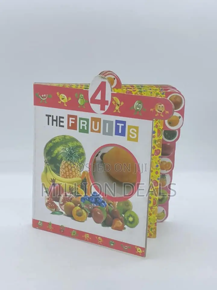 Unique Kiddies Fruits Book Card