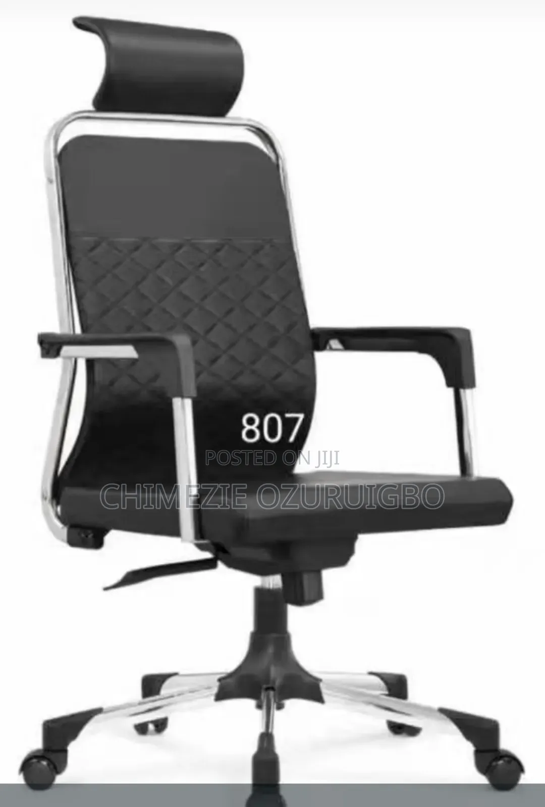 Office Swivel Chair With Headrest
