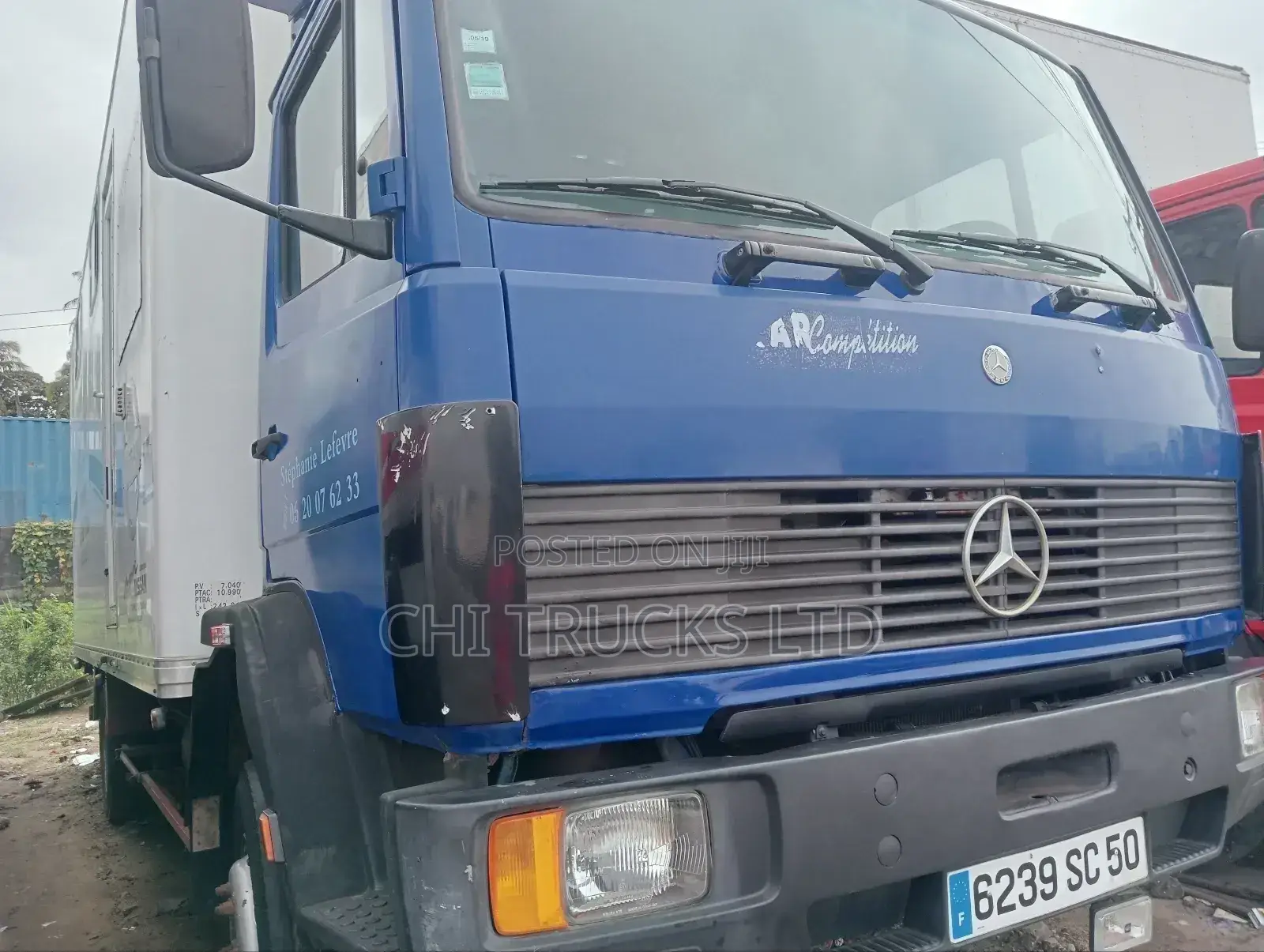 Mercedes Benz Cargo Trailer Truck