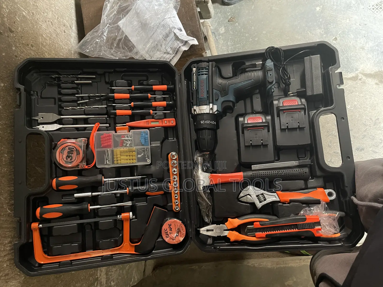 Bosch Original Tools Sets With Cordless Drill
