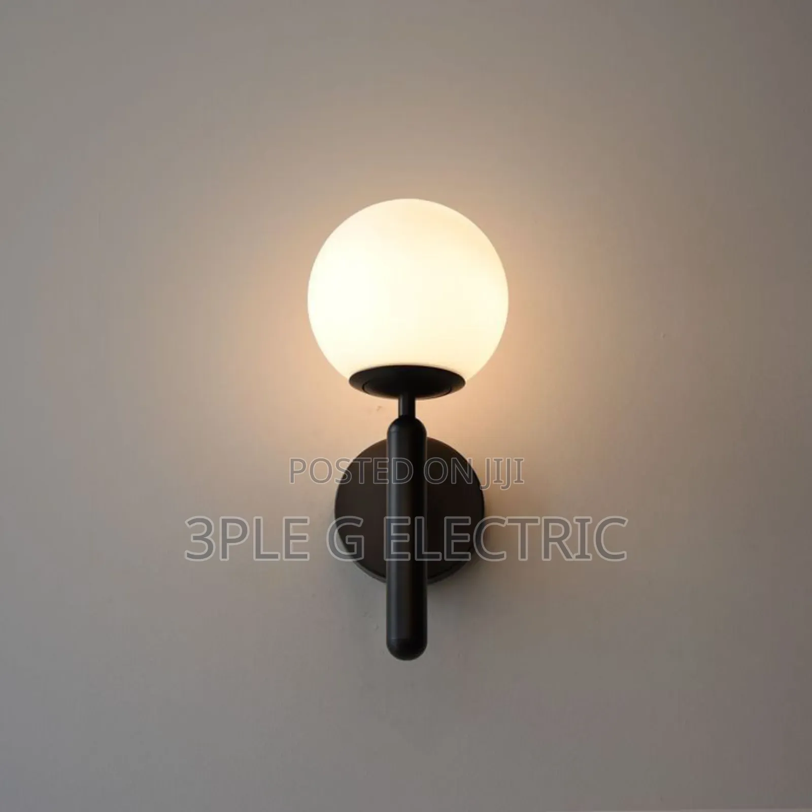 Modern Glass Ball Wall Scone