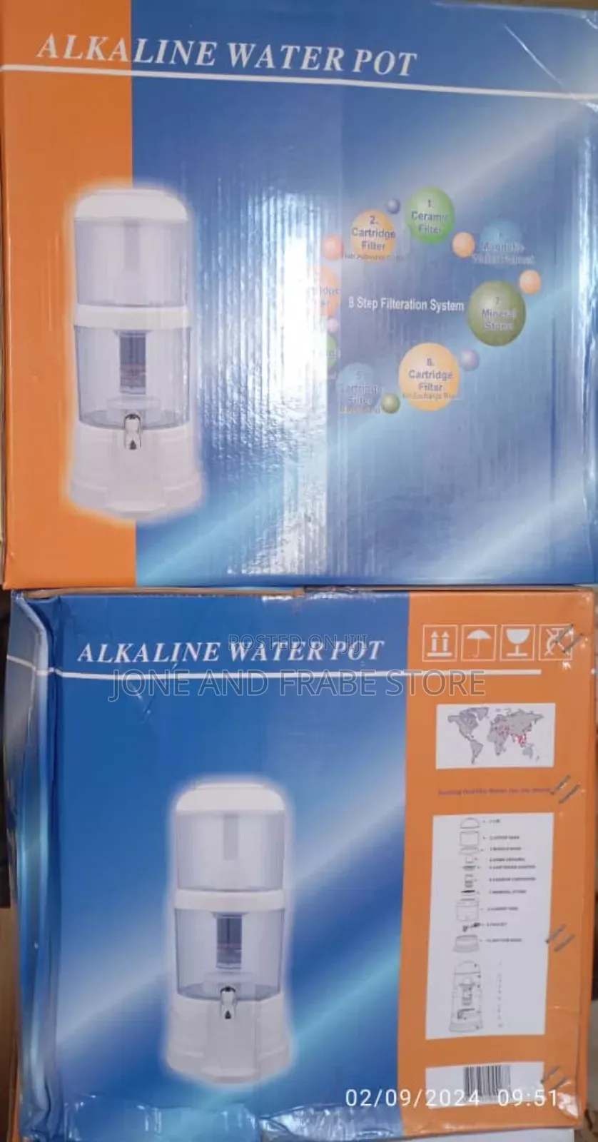 32l Water Purifier Dispenser Pot