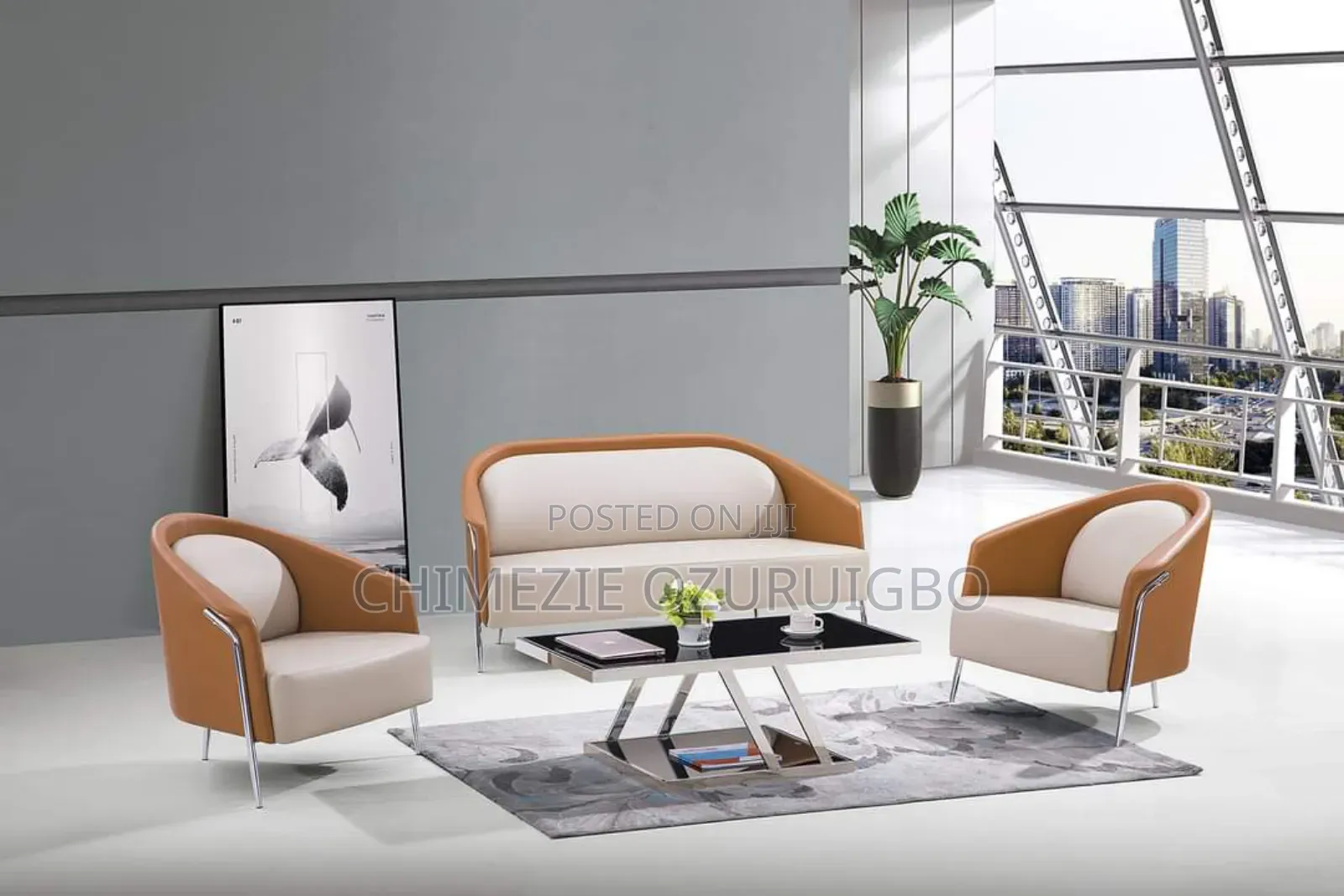 5 Seater Executive Office Sofa