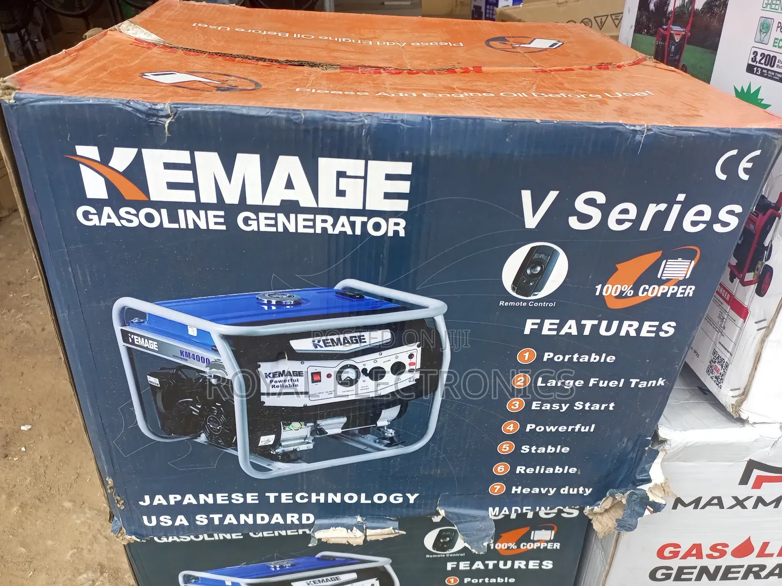 KEMAGE Gasoline Generator