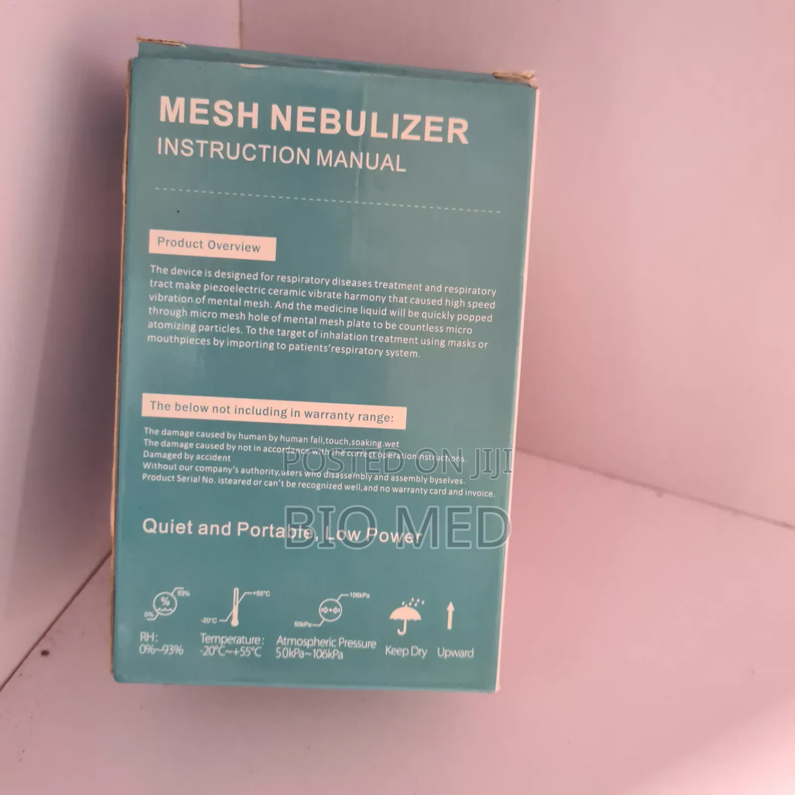 Portable Mesh Nebulizer