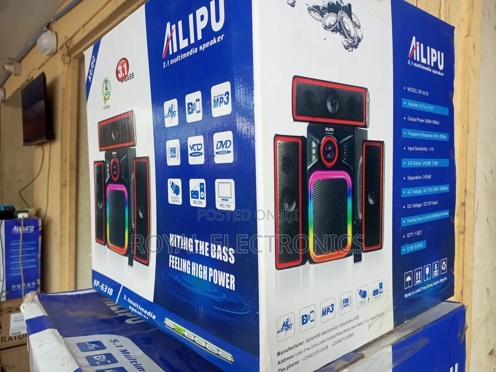 AILIPU Multimedia Speaker