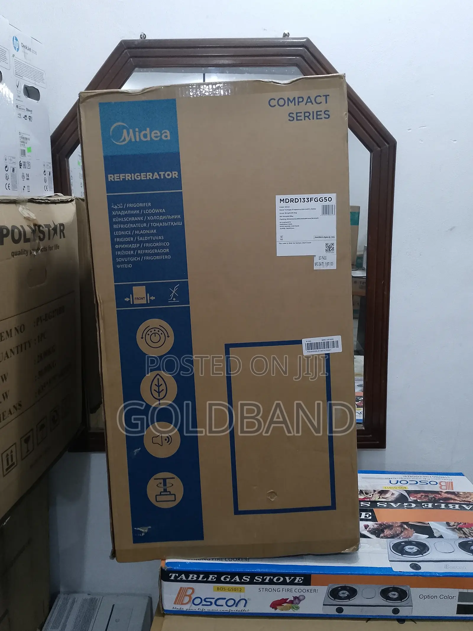 BEST PRICE Midea Single Door Refrigerator