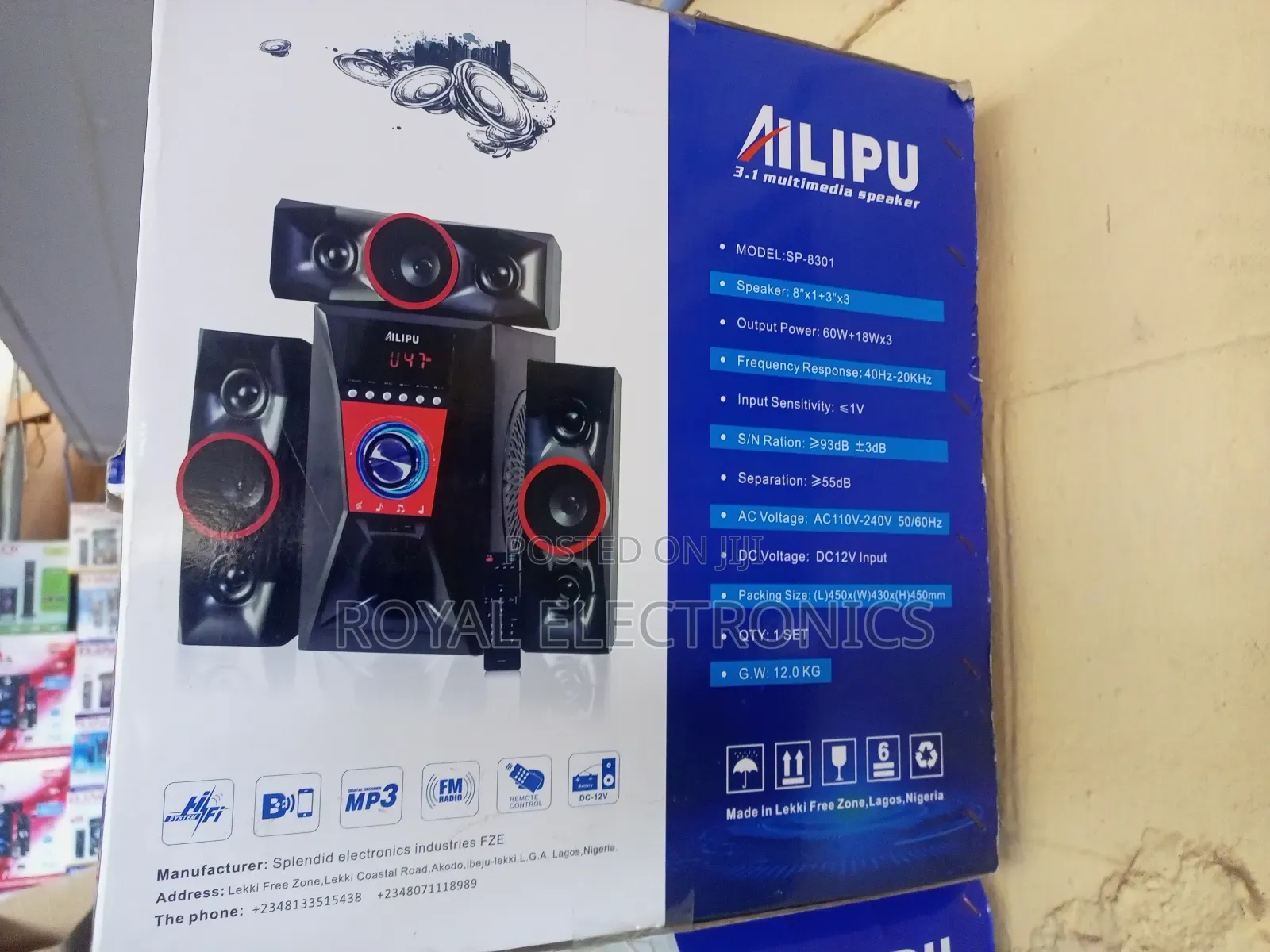 AILIPU Multimedia Speaker