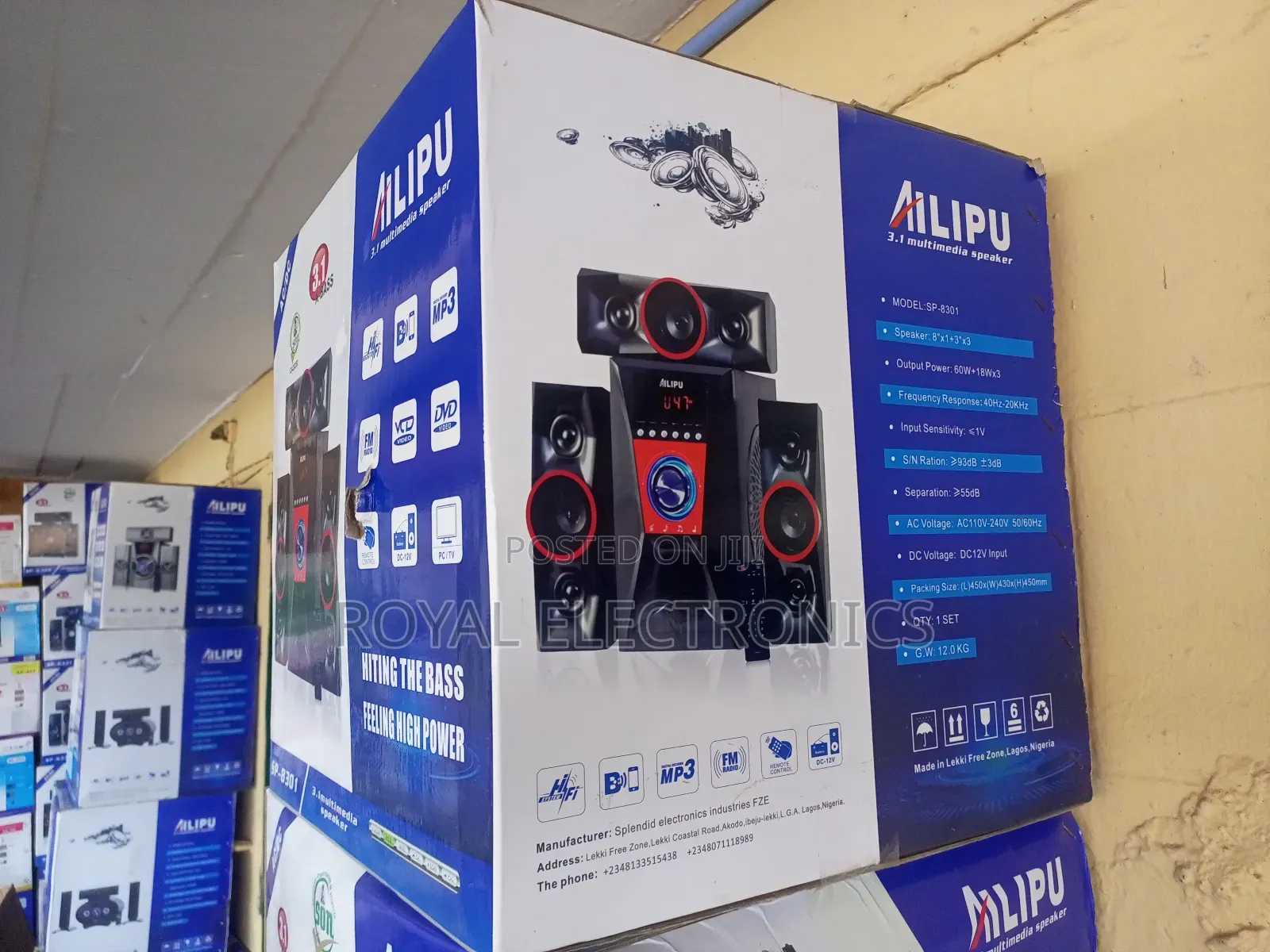 AILIPU Multimedia Speaker