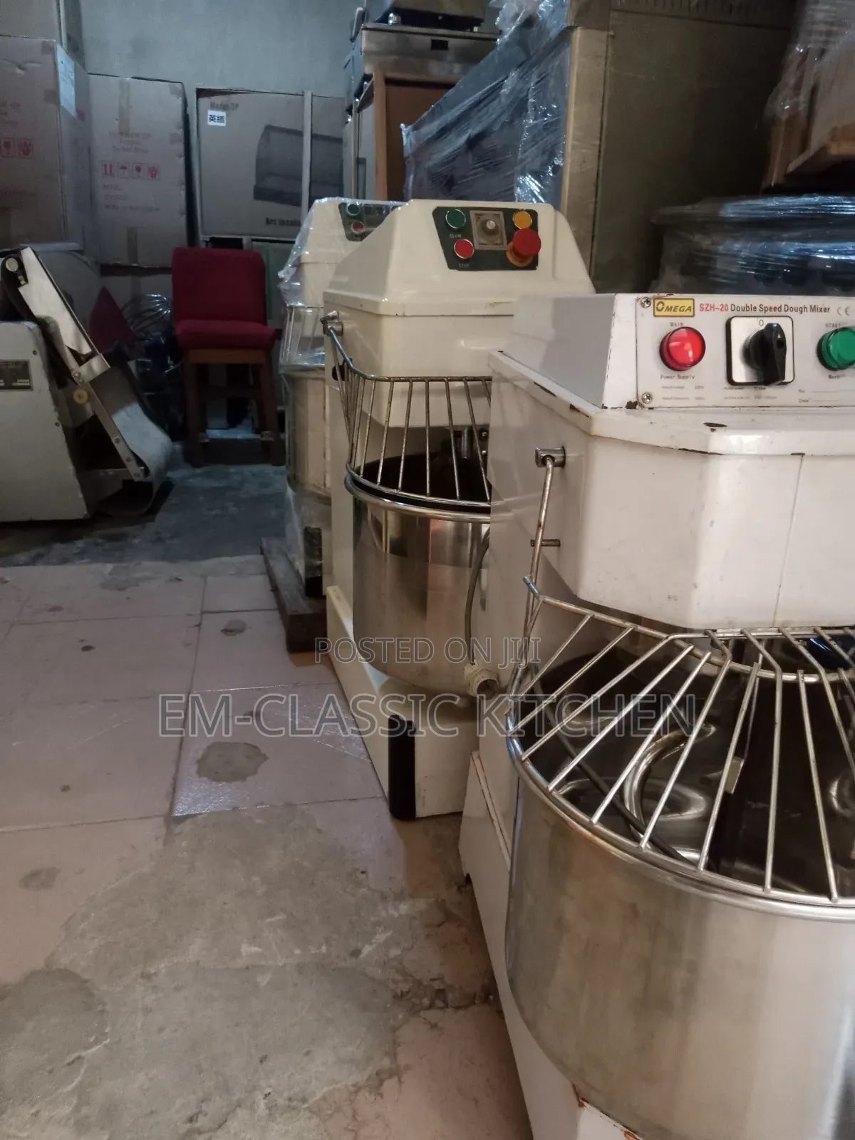 Spiral Dough Mixer 12.5 and 8kg
