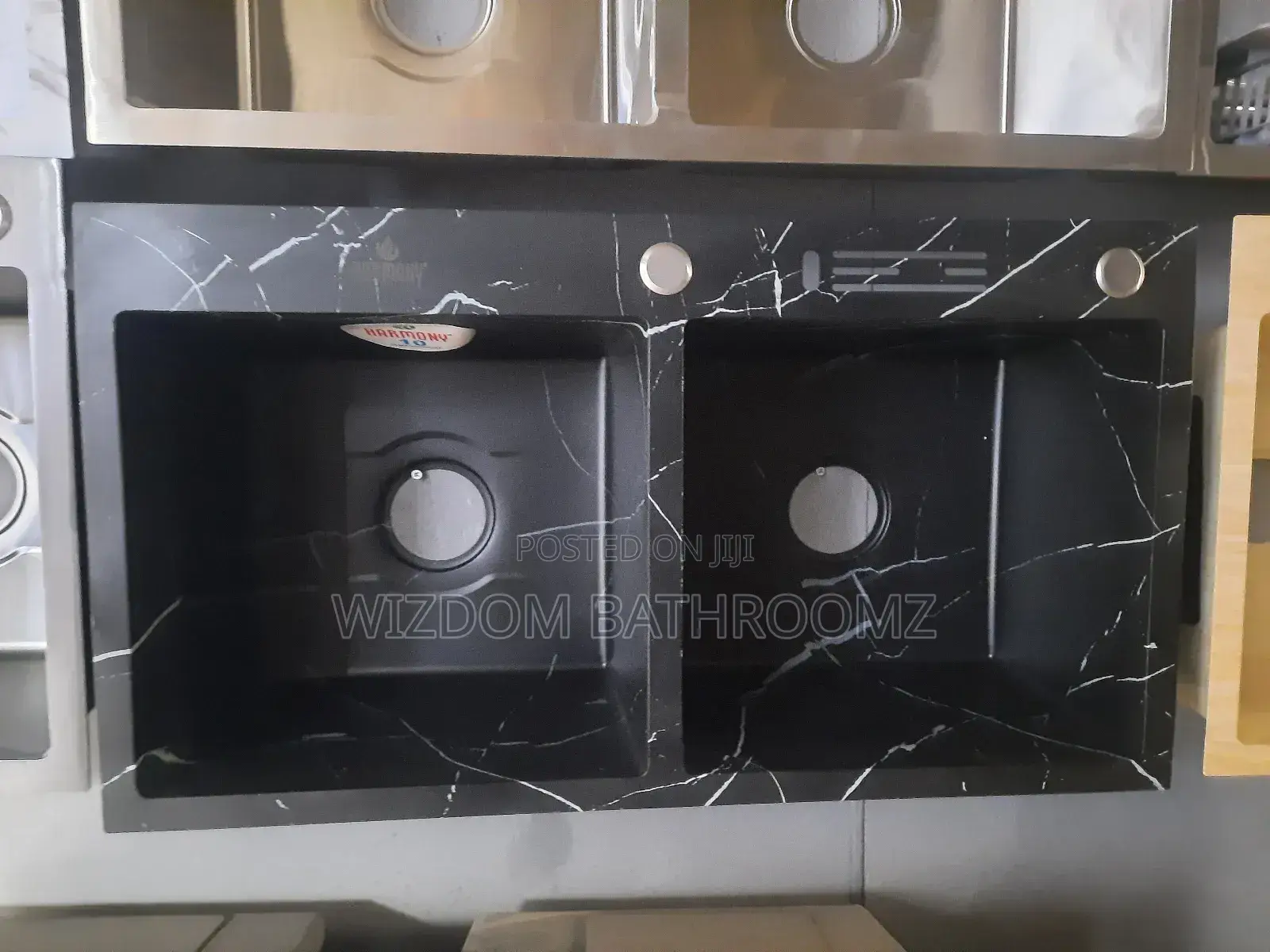 Marble Design Kitchen Sink Complete