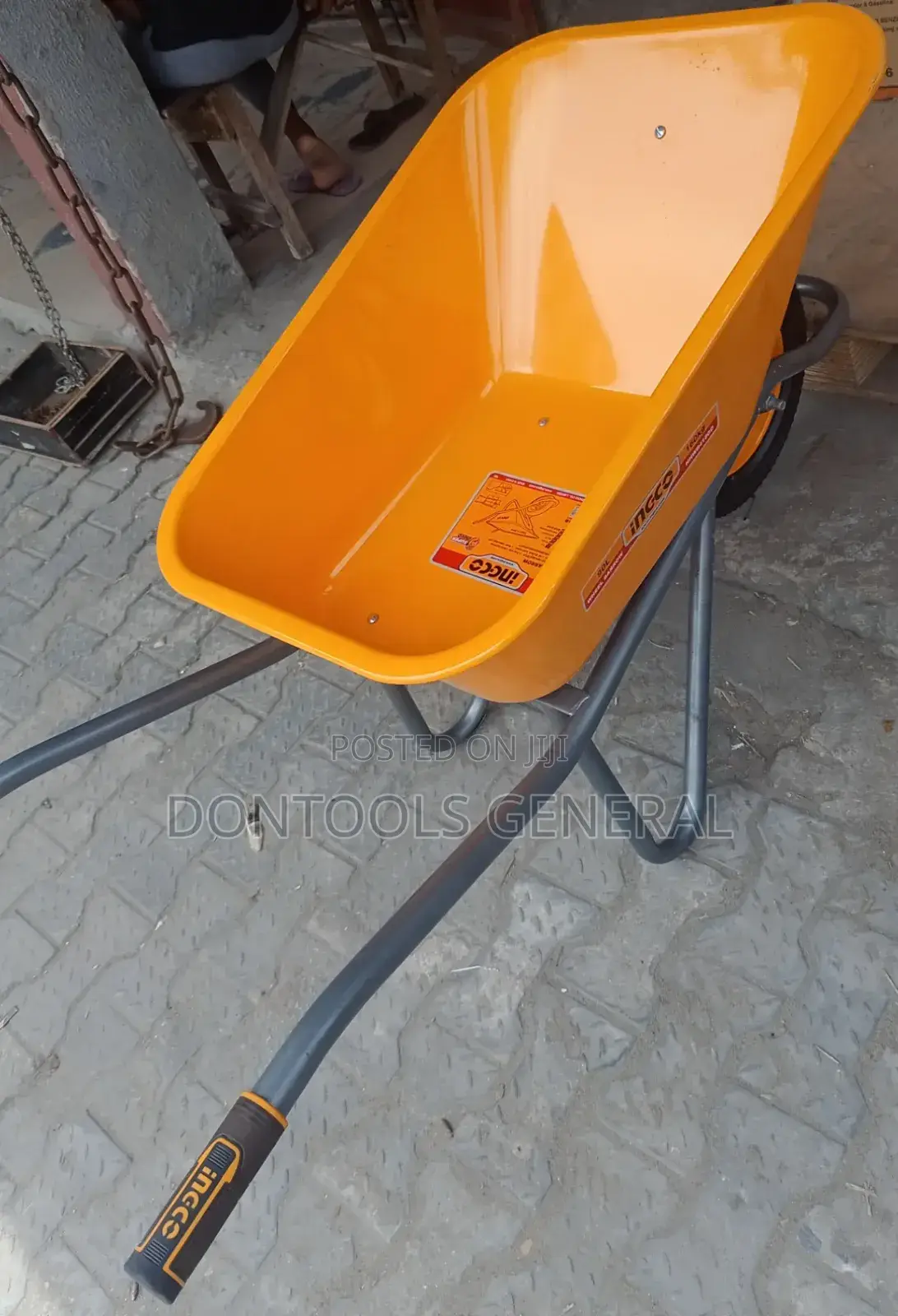 Galvanised Ingo 160kg Heavy Duty Wheel Barrow 90l