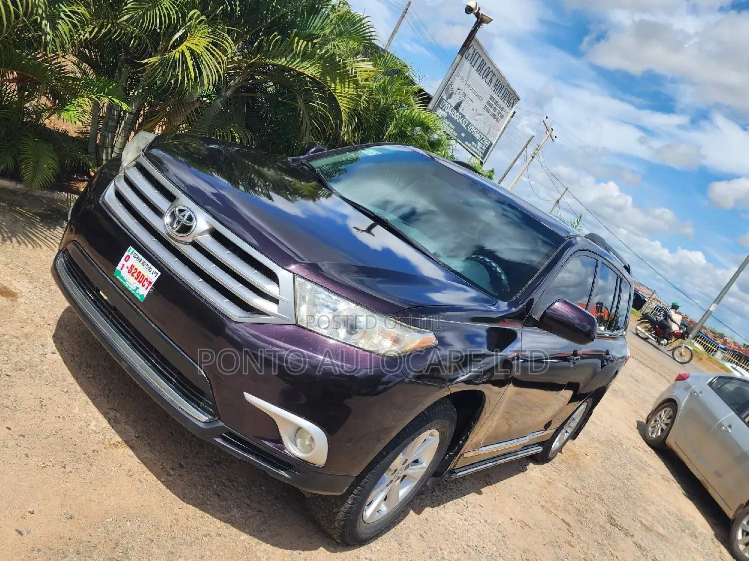Toyota Highlander 2013 Burgundy