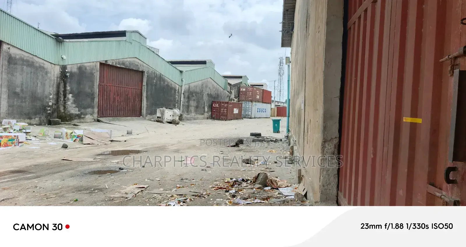 Three Units of Warehouse (30,000sqft)Off Eric Moore Surulere
