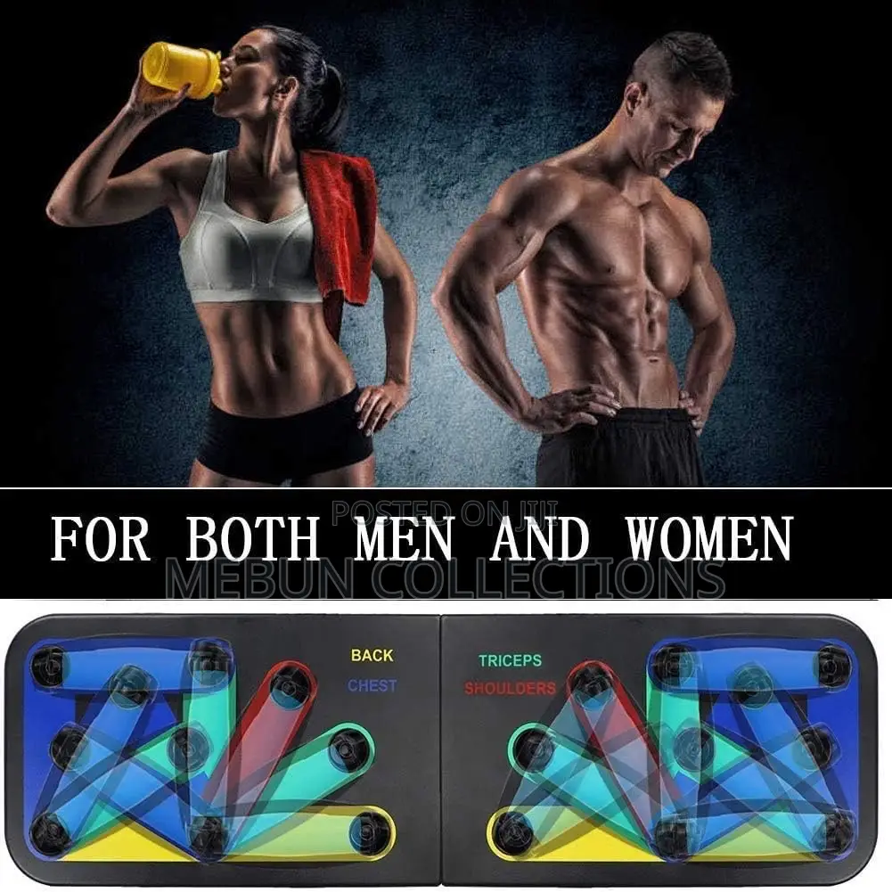 9 in 1 Home Exercise Push Up Bars Stand