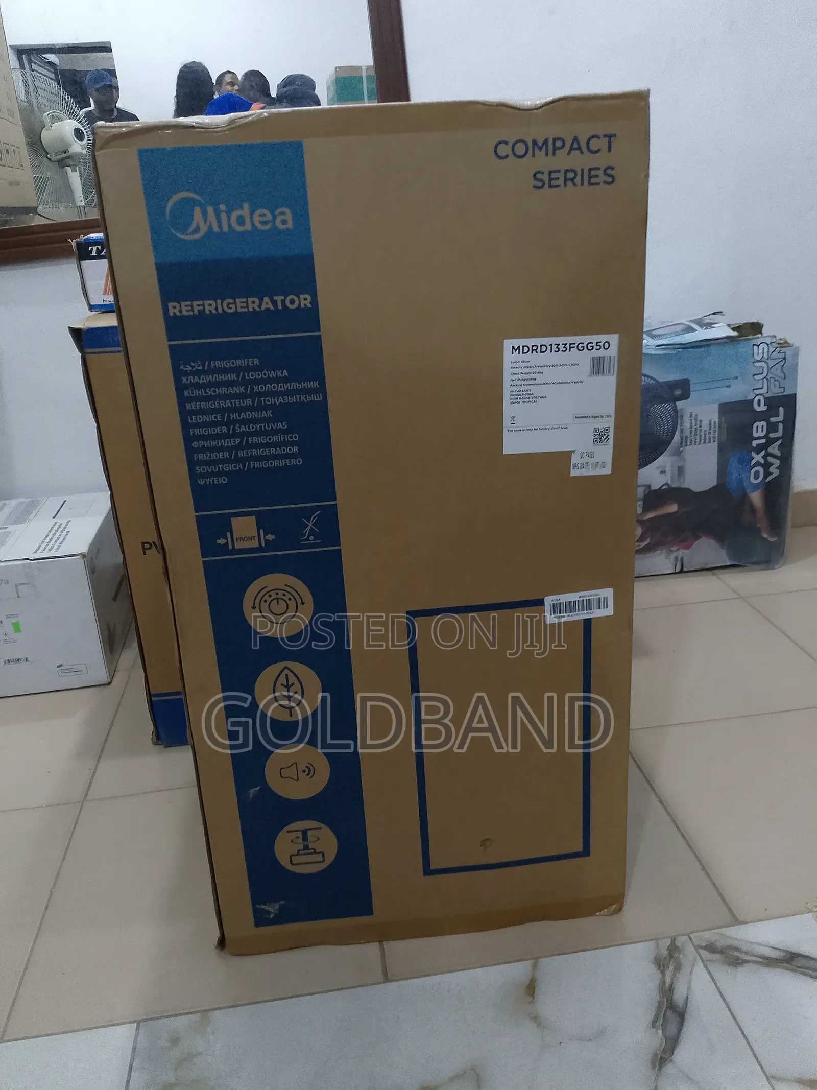 Super Efficiency Midea Single Door Refrigerator