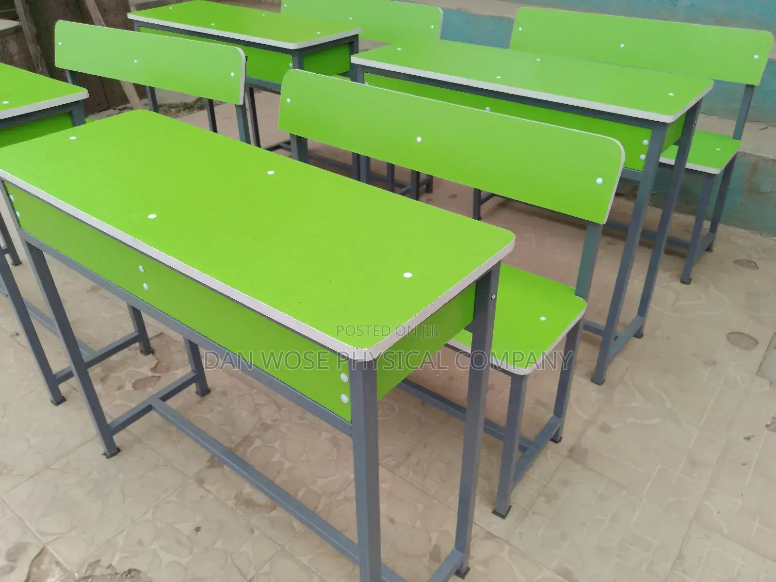 Double Desk and Seat