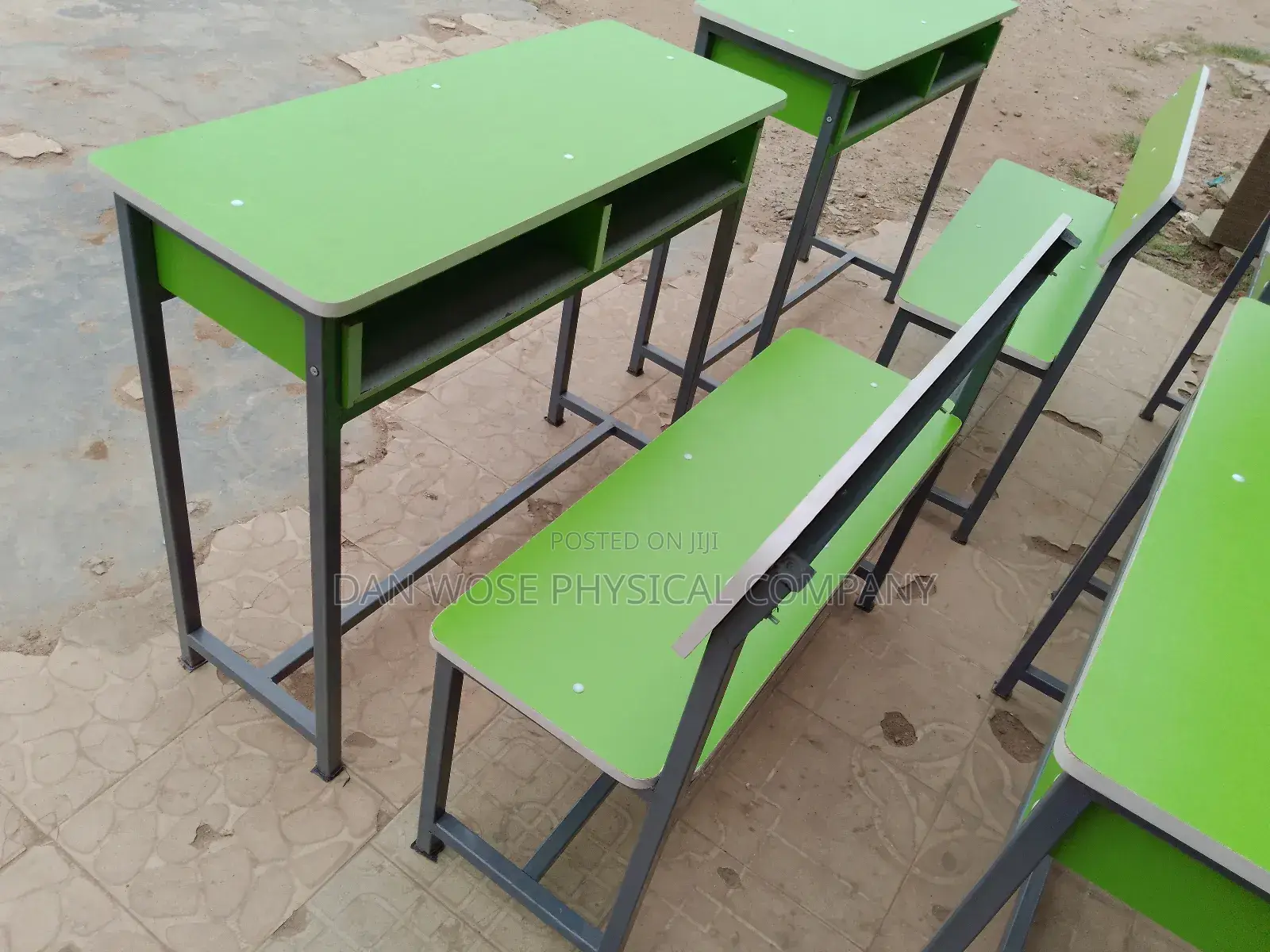 Double Desk and Seat