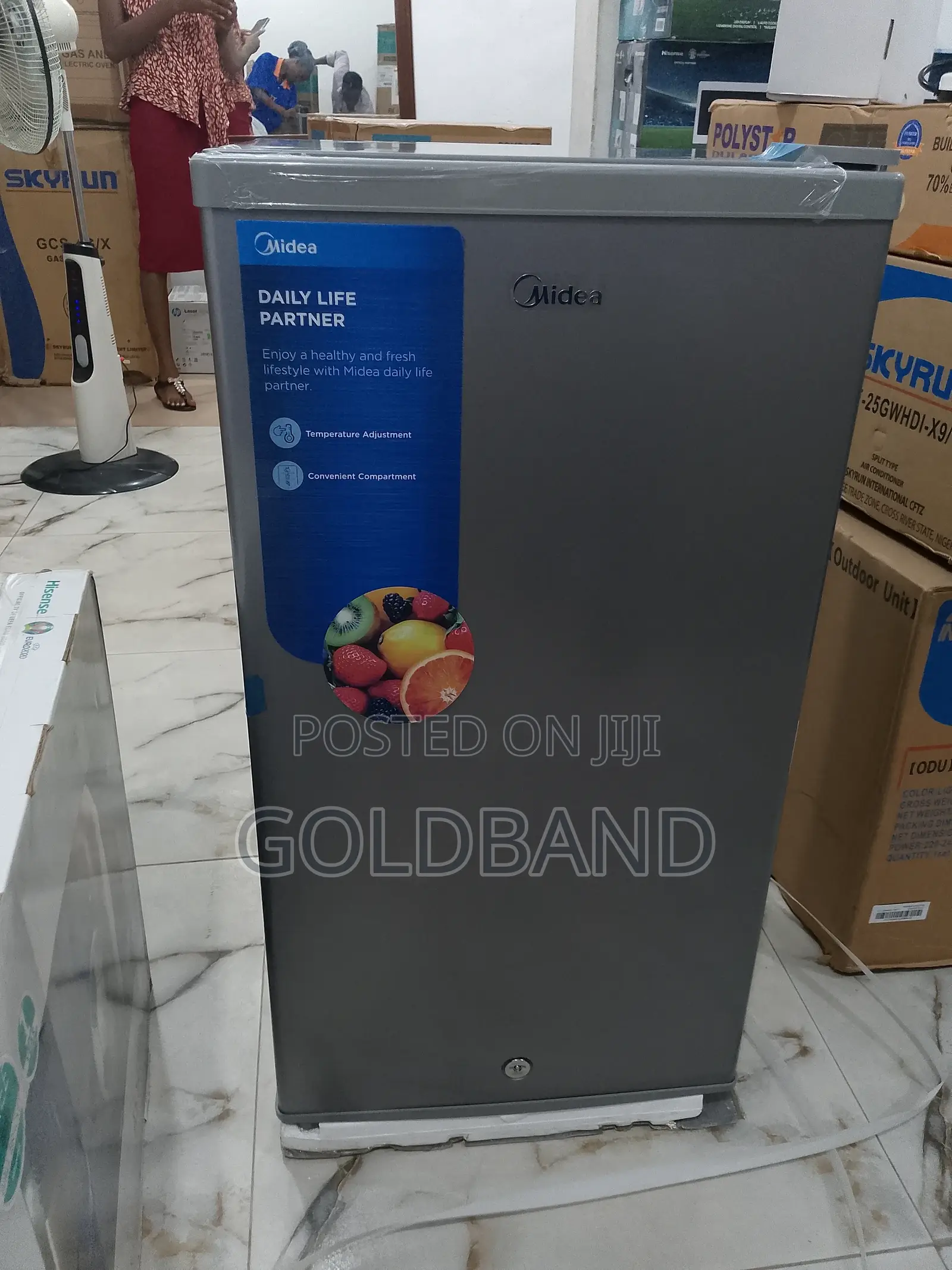 Smart Choice Midea Single Door Refrigerator