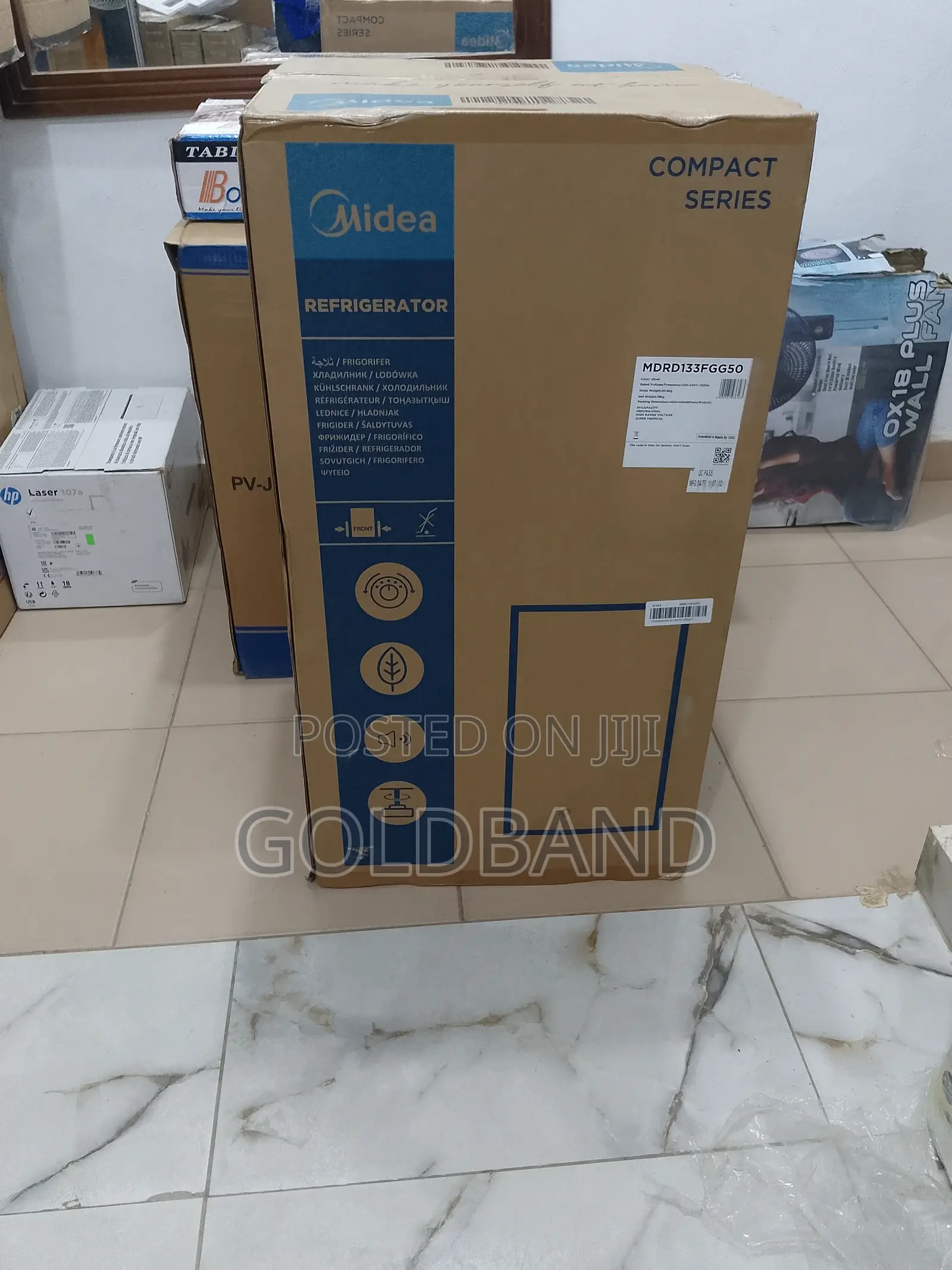 Smart Choice Midea Single Door Refrigerator
