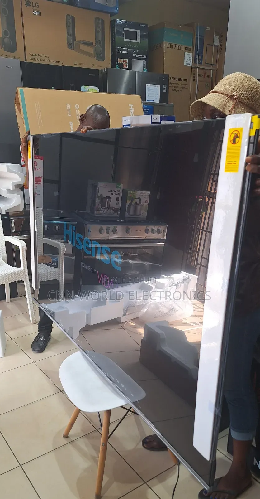 2026made Brand New Hisense Qled Smart TV Netflix Youtube Bluetooth