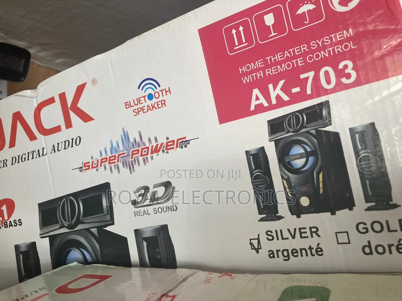 DJACK Home Theatre System With Remote Control