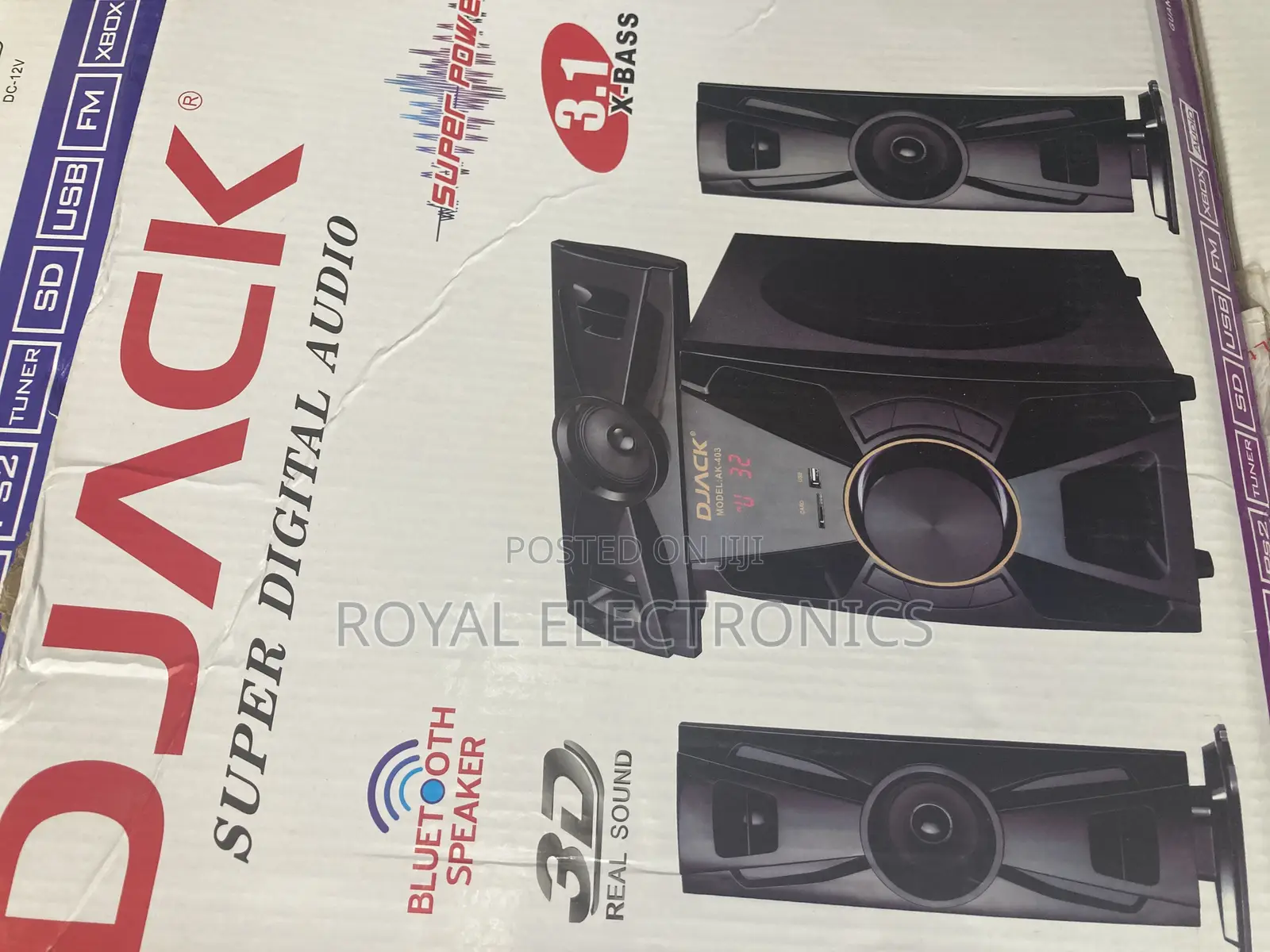 DJACK Super Digital Audio With Subwoofer