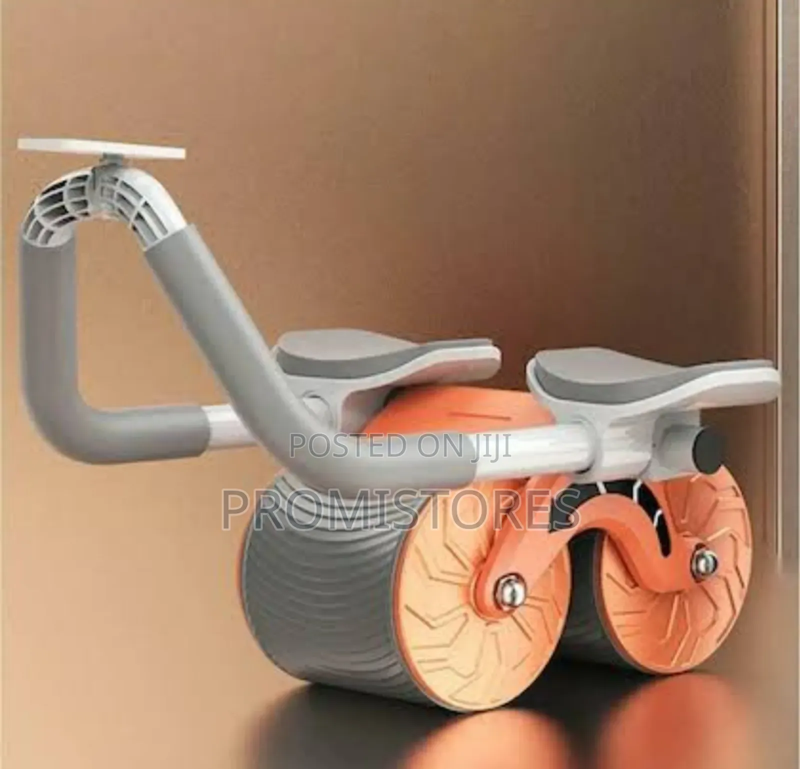 Rebound Abdominal Wheel With Elbow Support and Timer