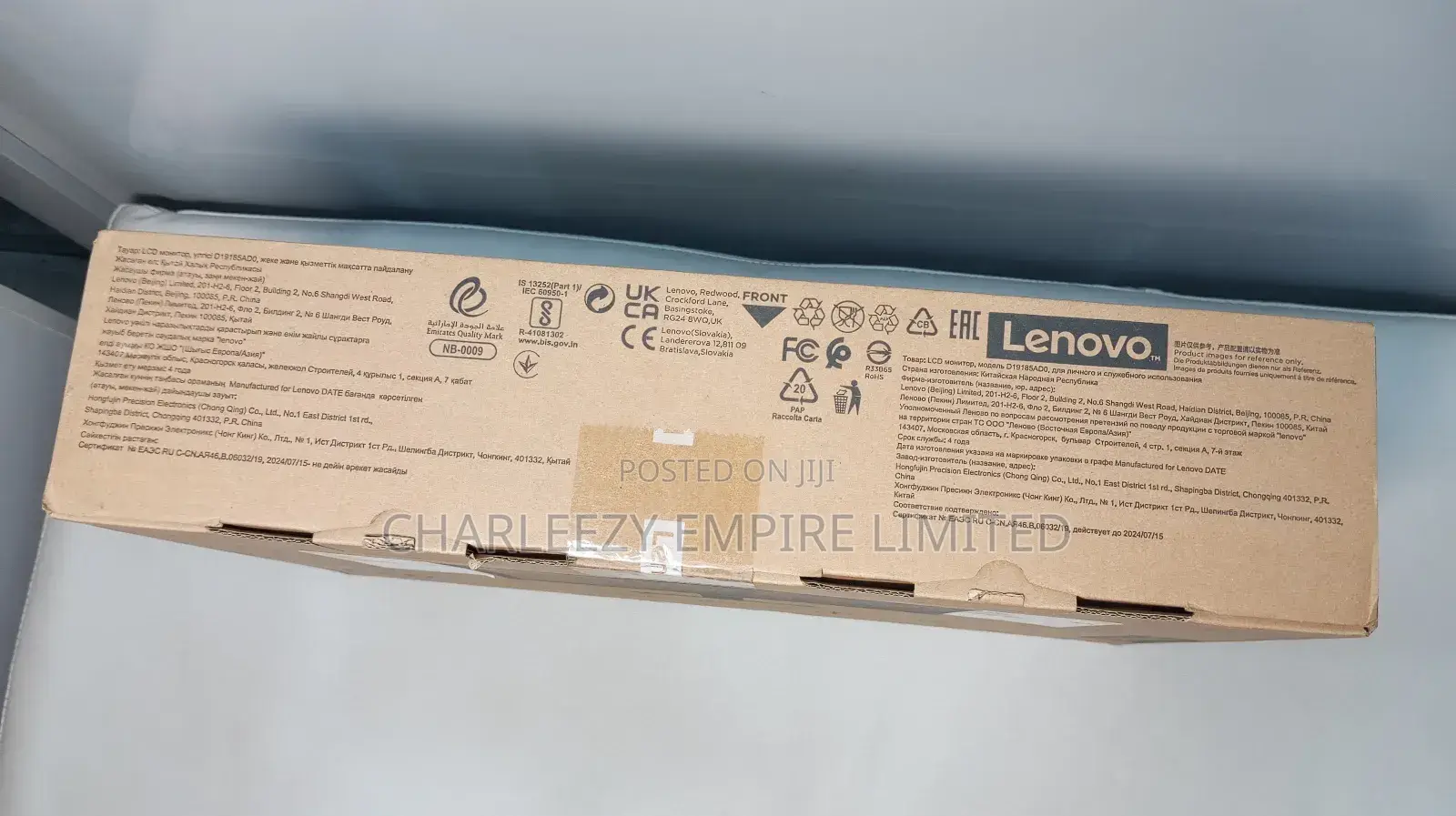 D19-10 Flat Panel Monitor