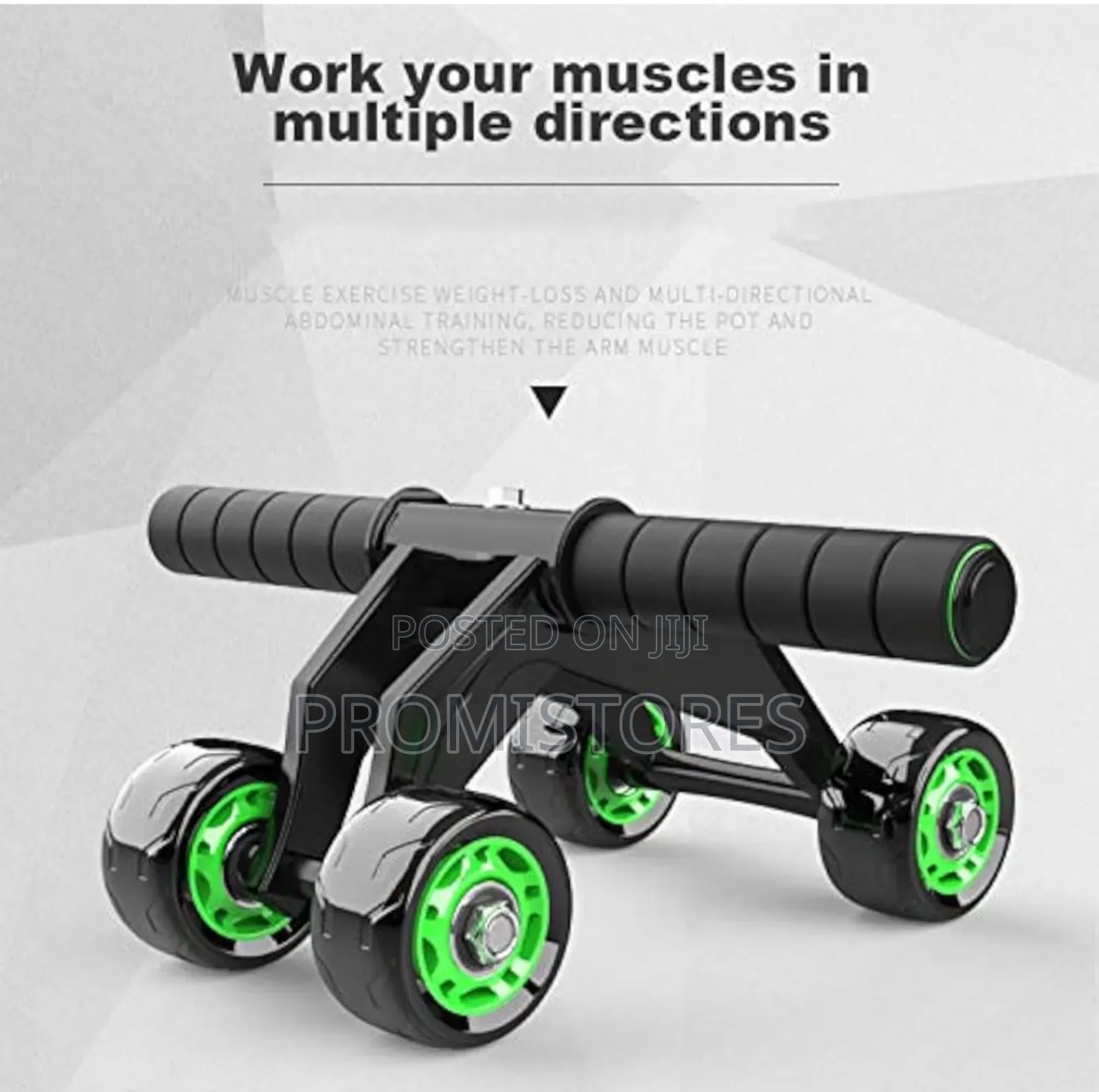 4 Wheels Abdominal and Core Exercise Roller
