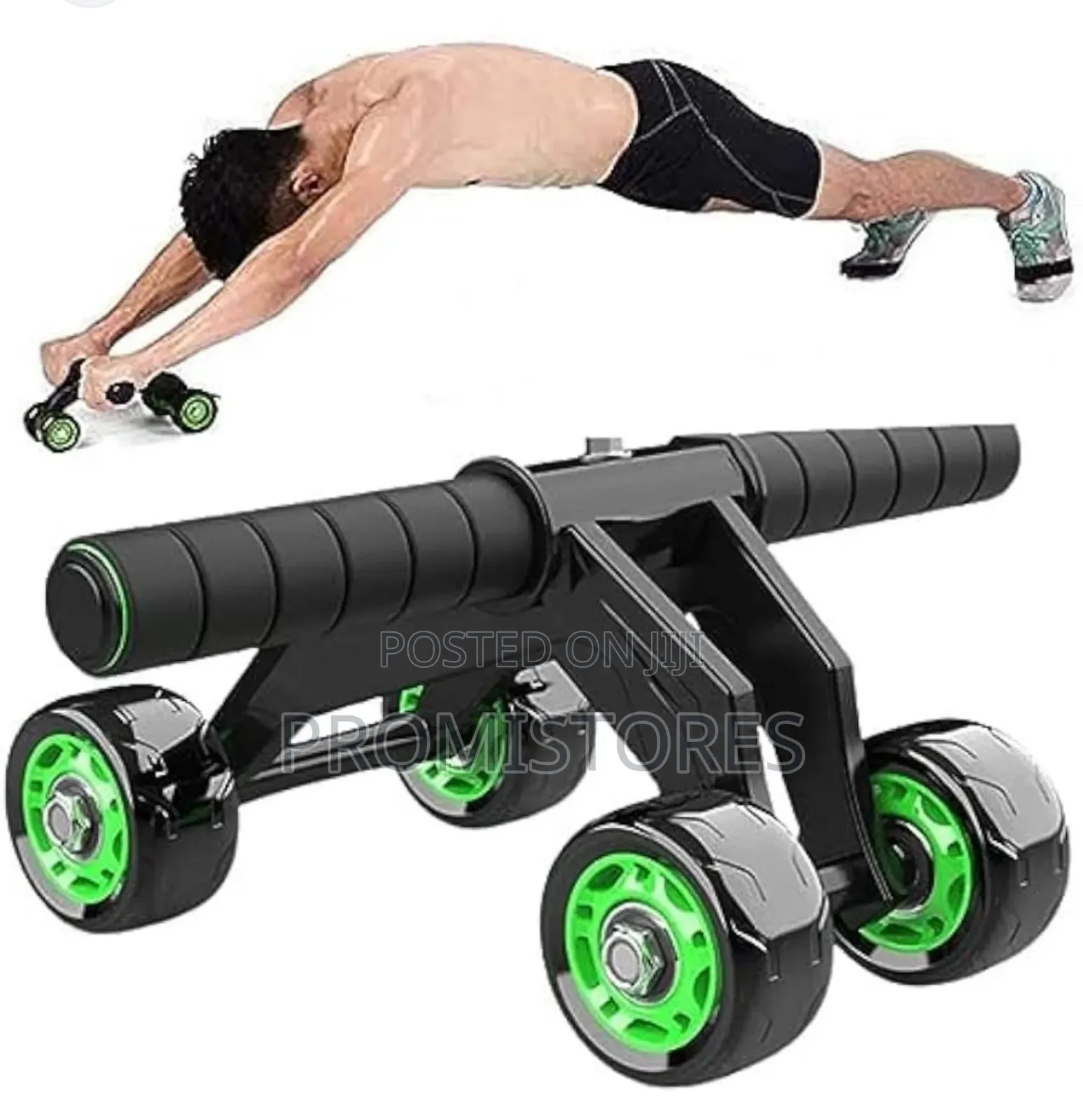 4 Wheels Abdominal and Core Exercise Roller
