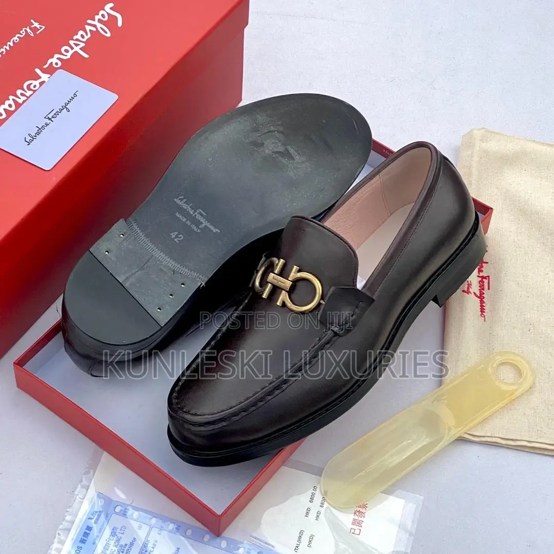 Original Salvatore Ferragamo Men Luxury Shoes Collections
