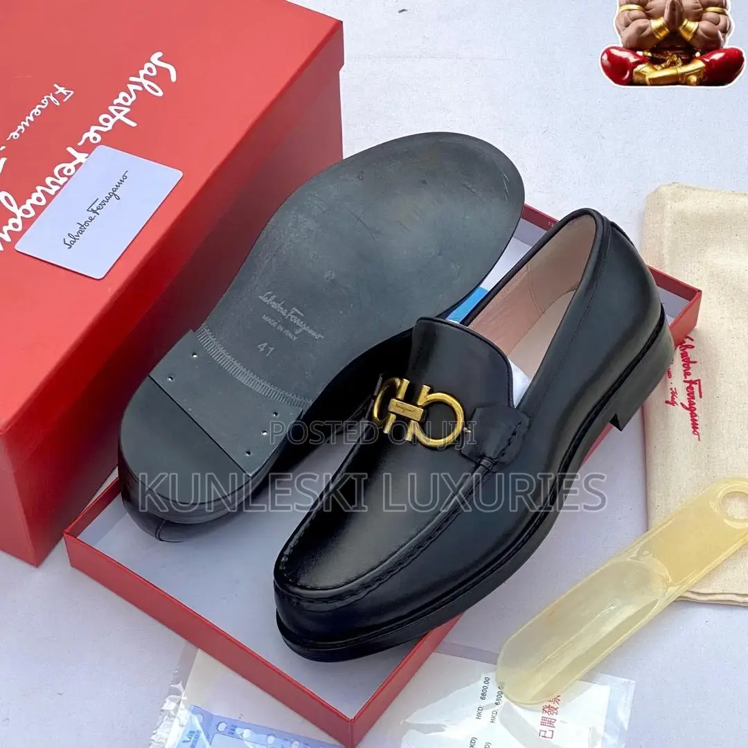 Original Salvatore Ferragamo Men Luxury Shoes Collections