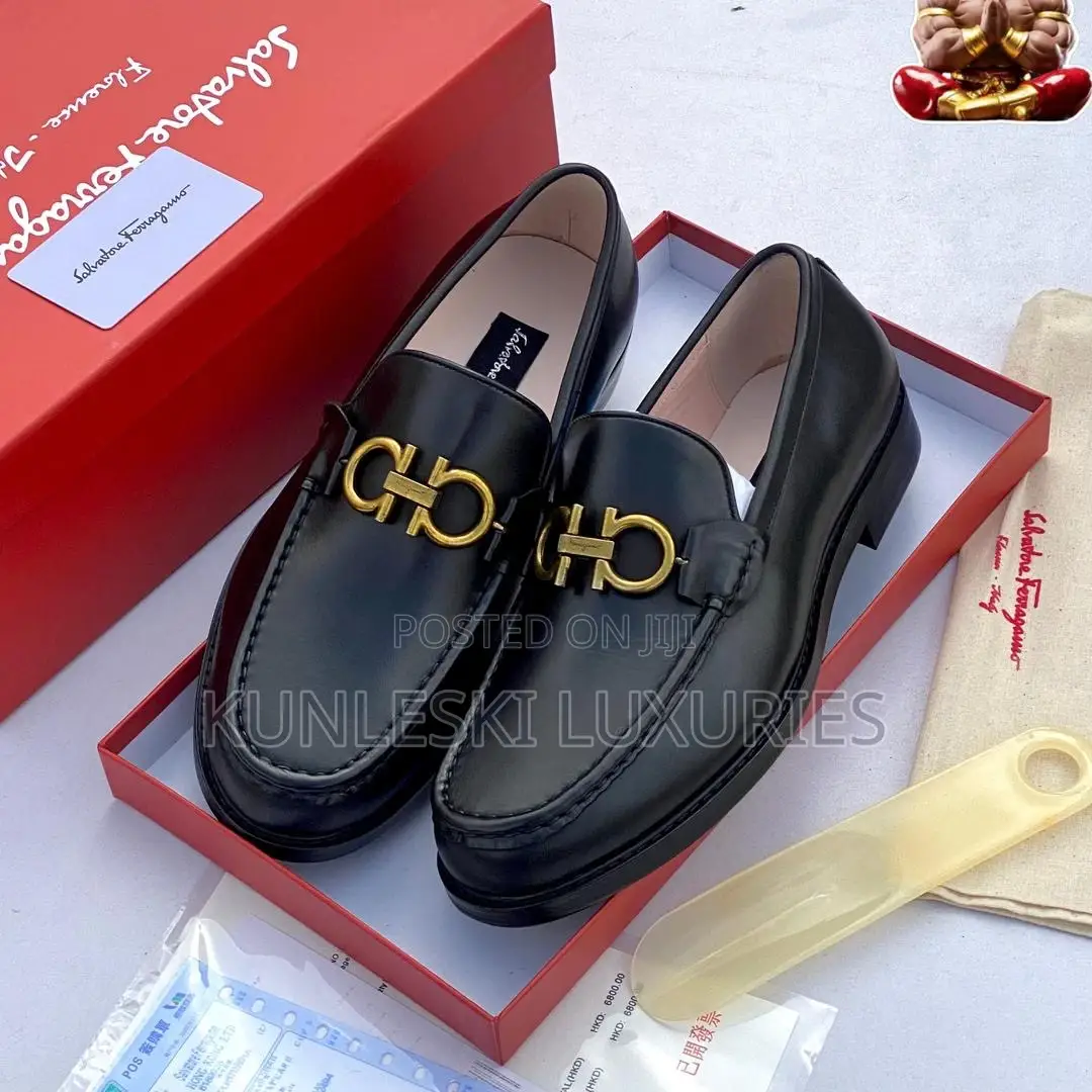 Original Salvatore Ferragamo Men Luxury Shoes Collections
