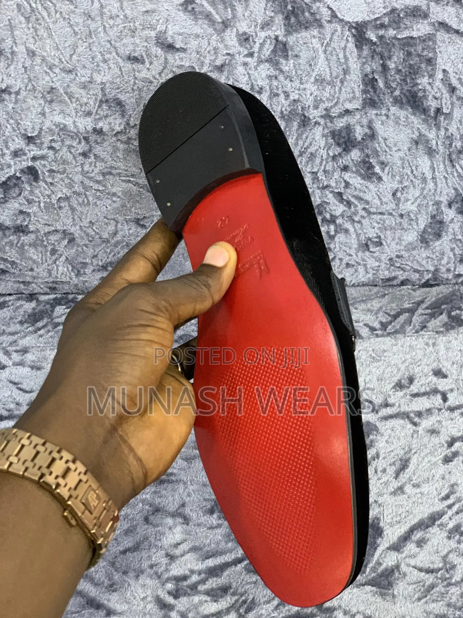 Pure Italian Moreschi Velvet Shoe