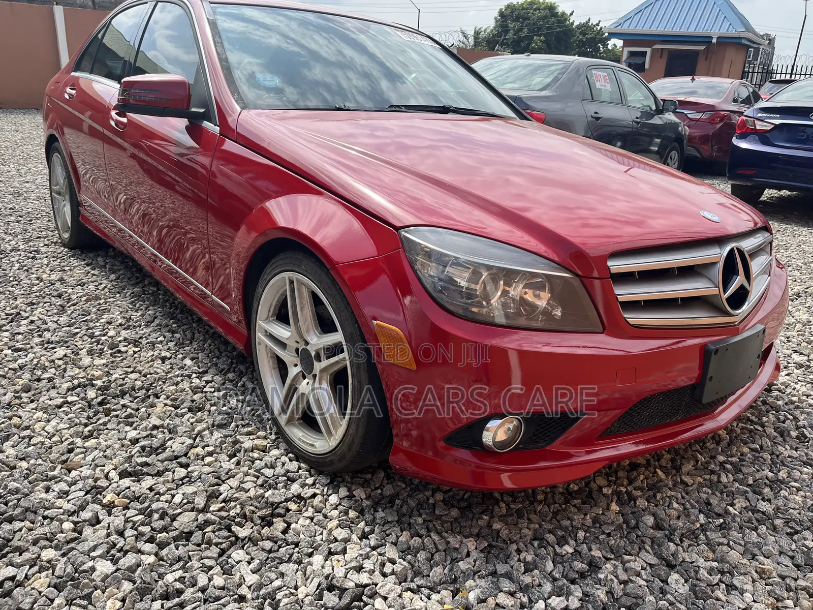 Mercedes-Benz C300 2010 Red