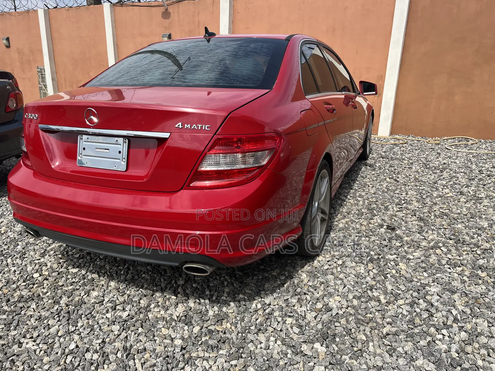 Mercedes-Benz C300 2010 Red